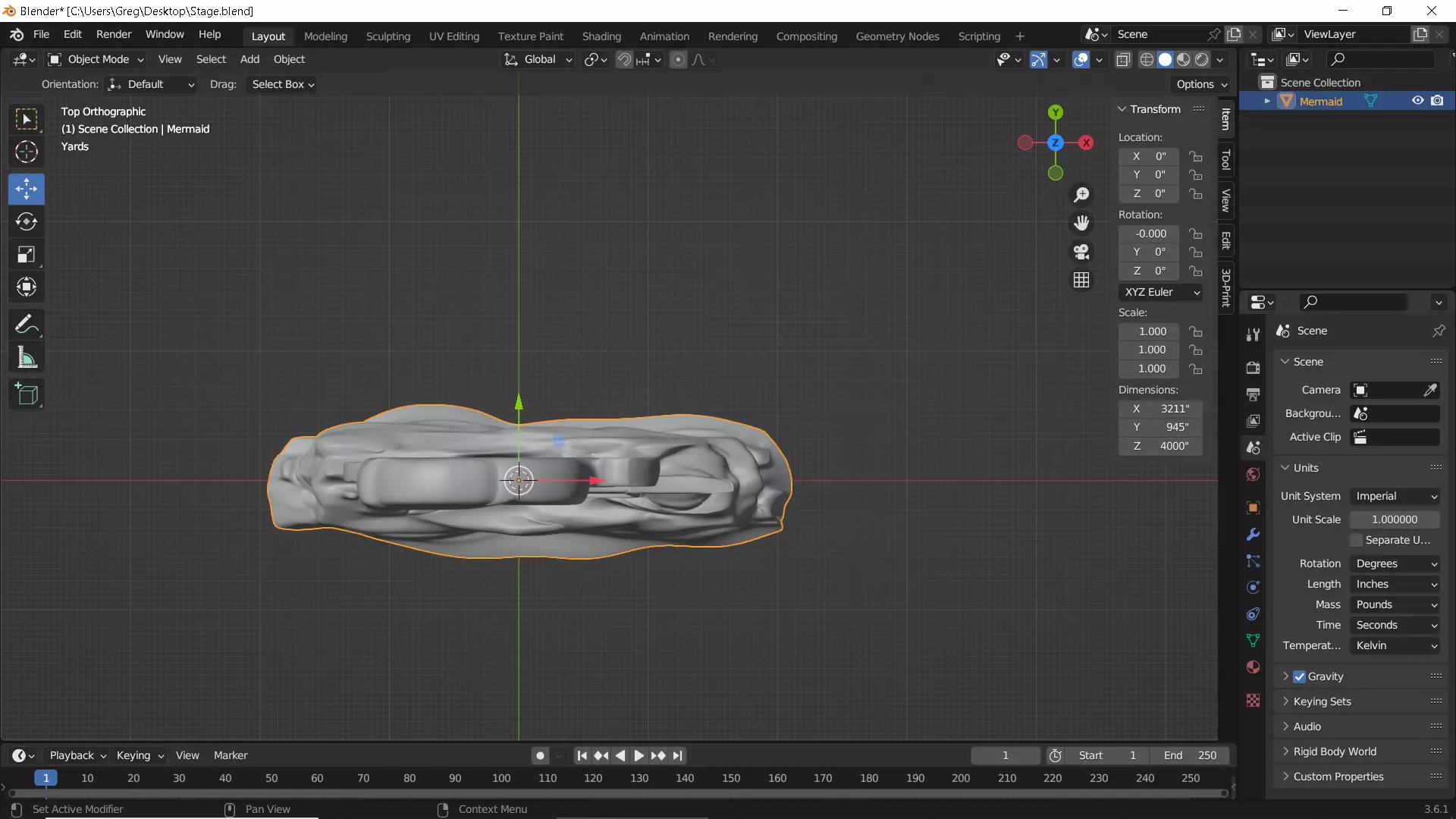 Mermaid Ocean Birthday Party Pack  3D print model_37