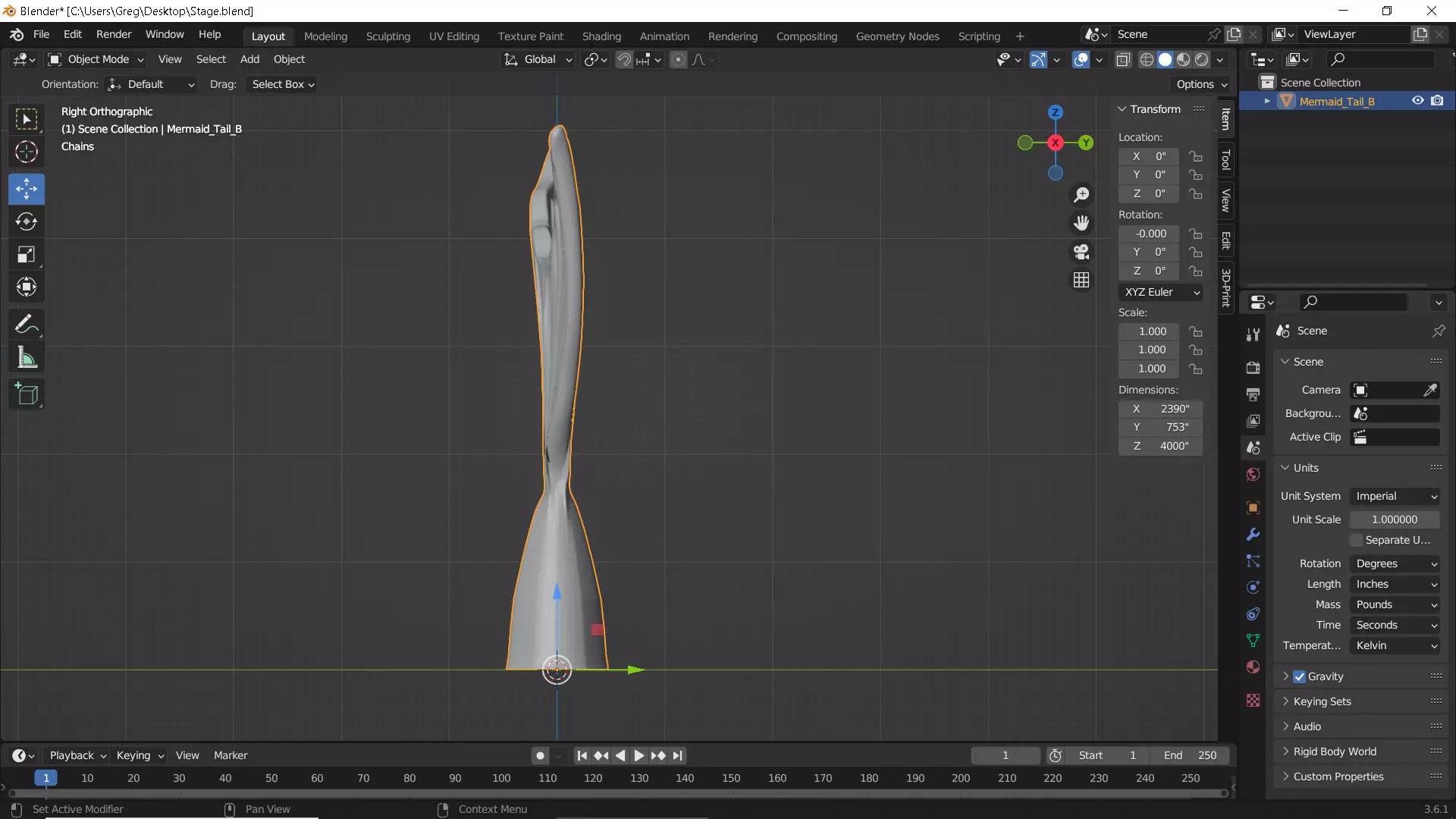 Mermaid Ocean Birthday Party Pack  3D print model_43