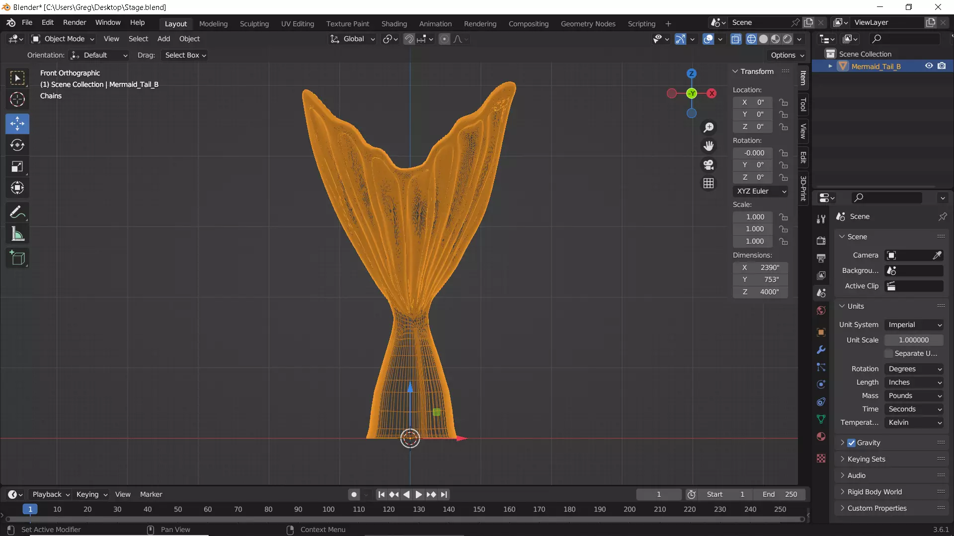 Mermaid Ocean Birthday Party Pack  3D print model_45