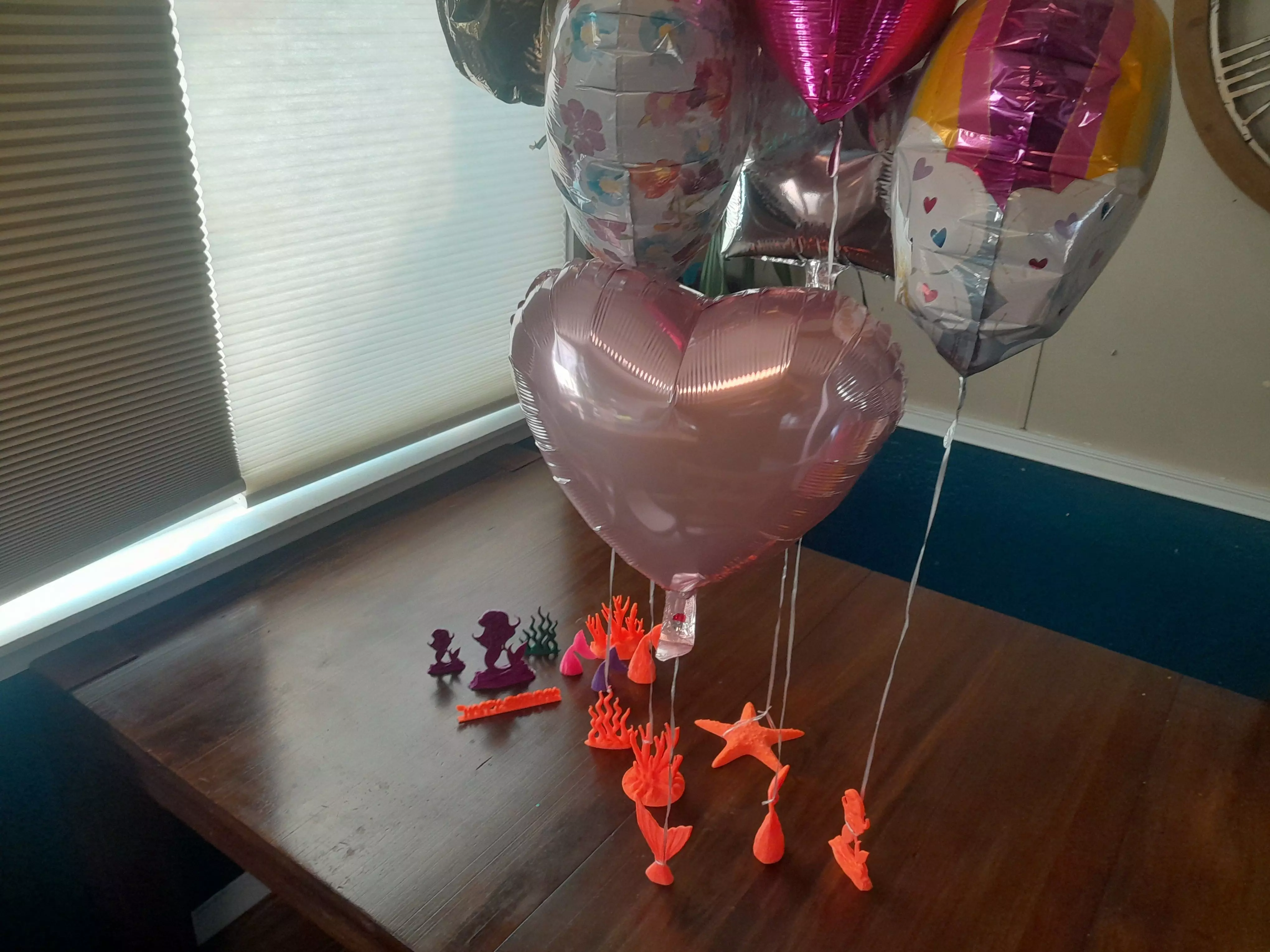 Mermaid Ocean Birthday Party Pack  3D print model_4