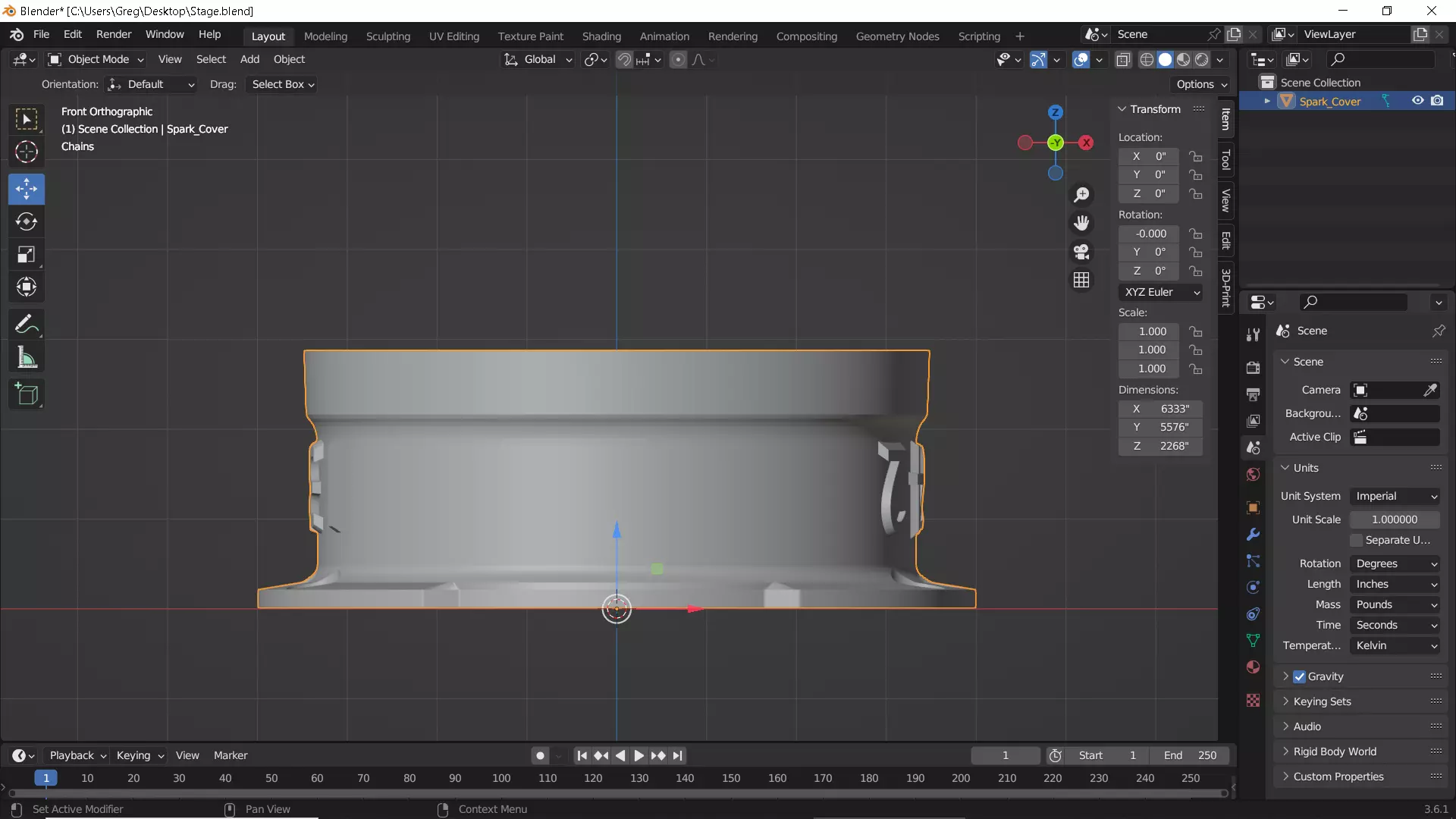 Spark Plug Rain and Wash Cap  3D print model_7