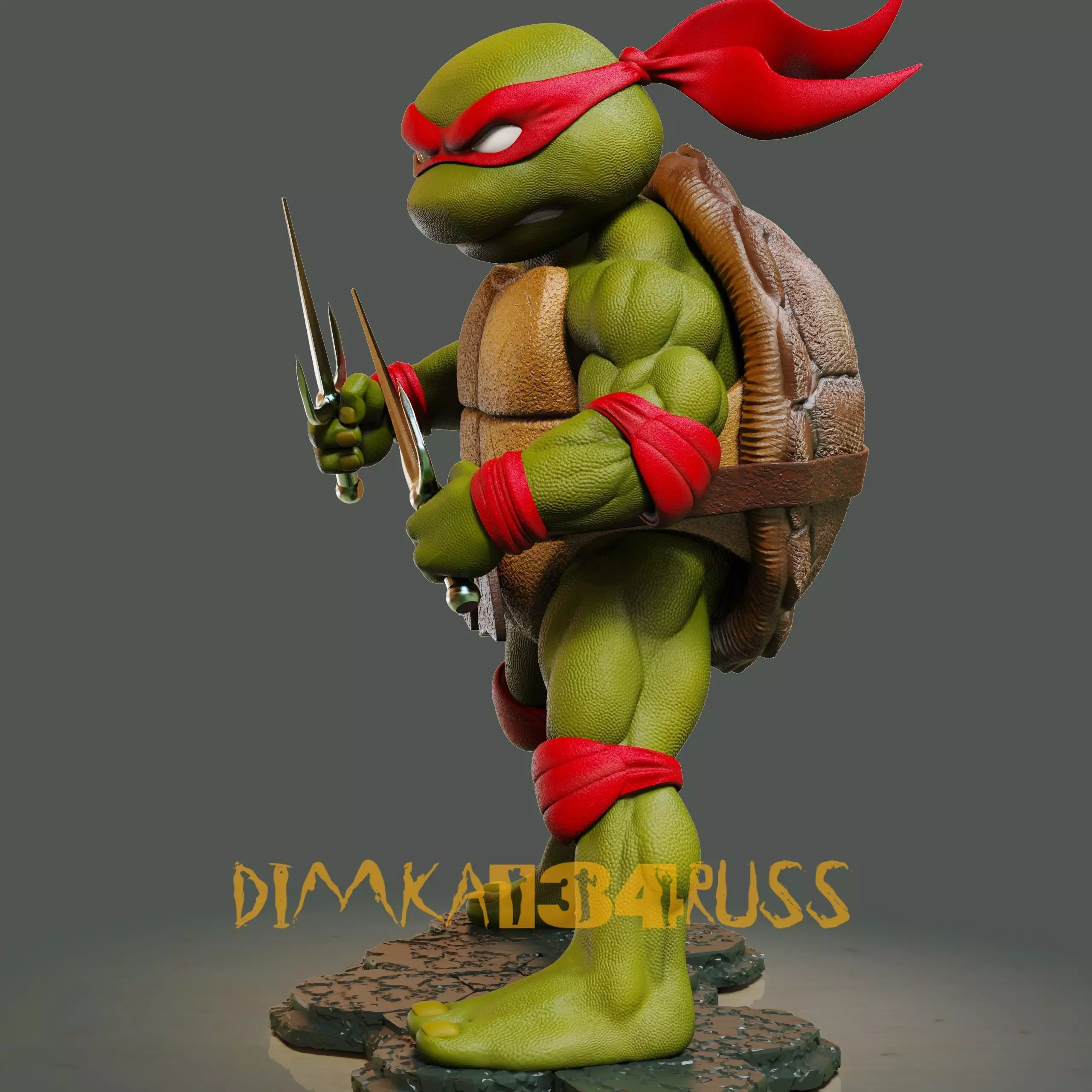 Raphael 3D print model_3
