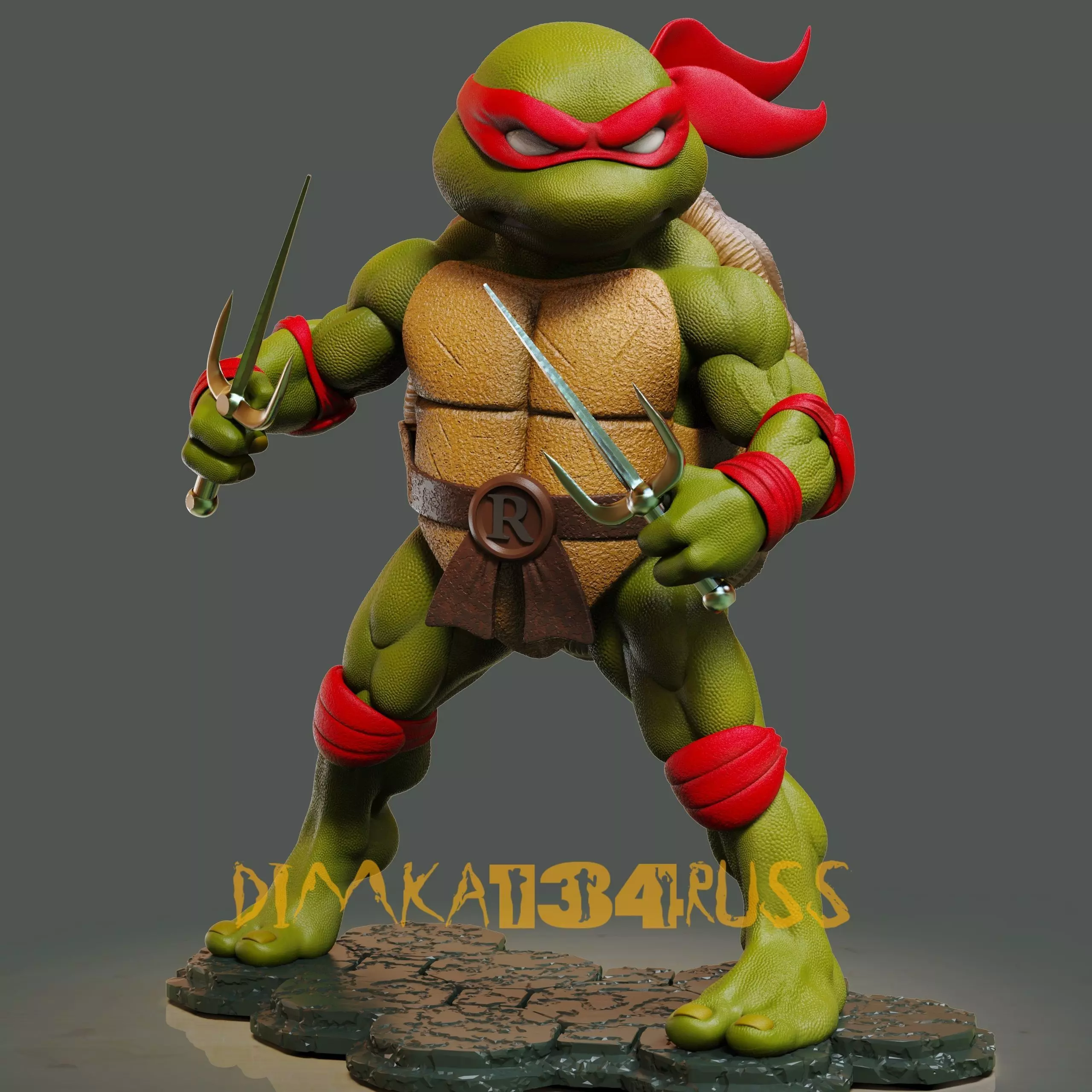 Raphael 3D print model_1