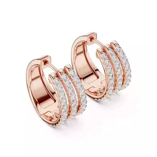 Diamond Hoops 3dm stl renders 360 Animation Videos  3D print model