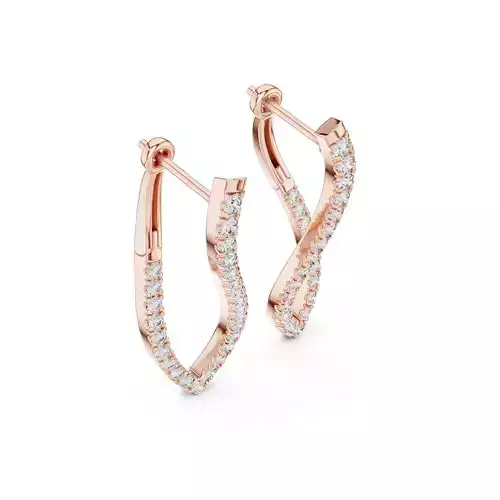 Diamond Hoops 3dm stl renders 360 Animation Videos  3D print model