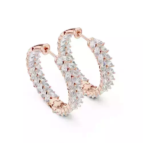 Diamond Hoops 3dm stl renders 360 Animation Videos  3D print model