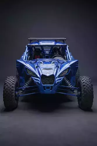 High-Performance Blue Off-Road UTV