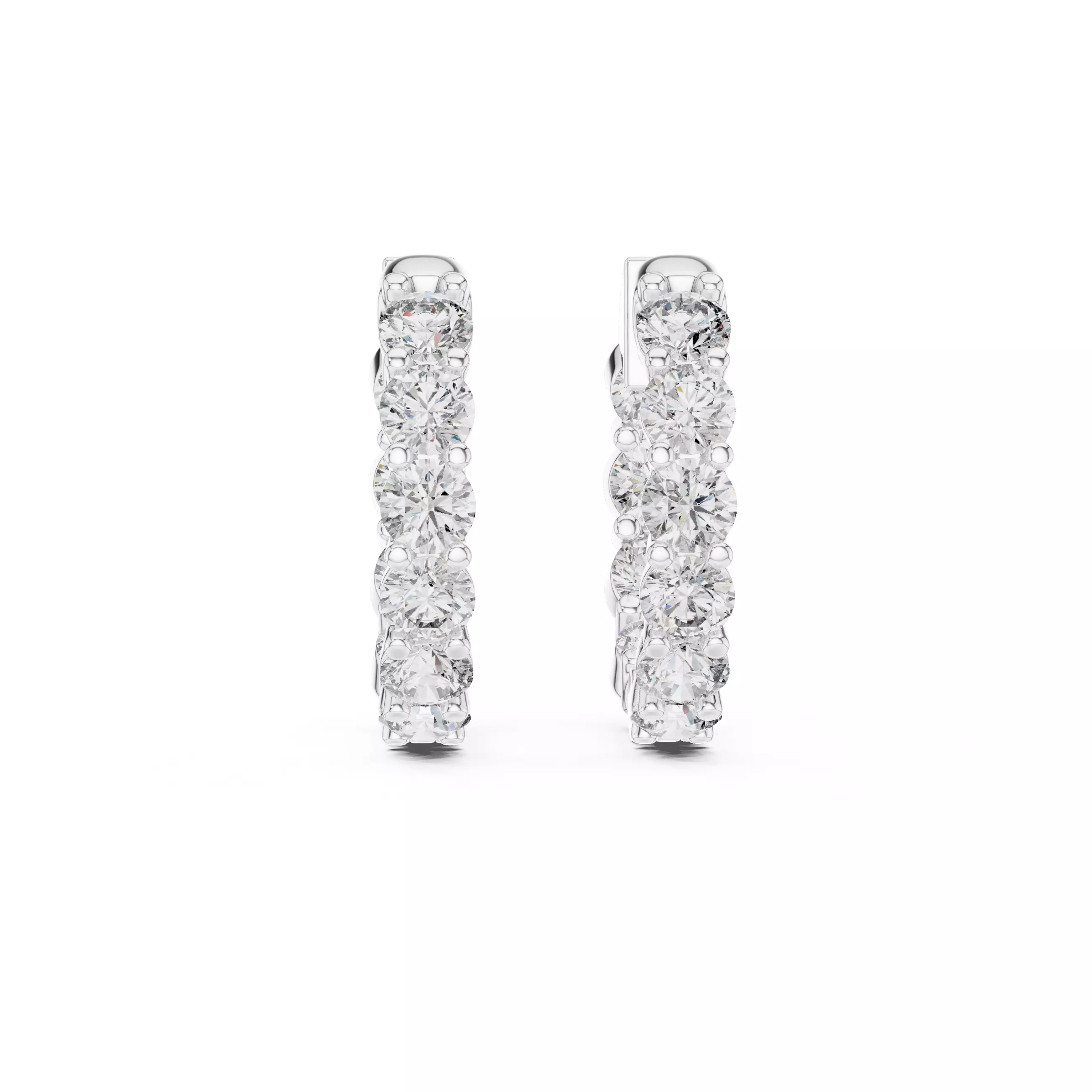 Diamond Hoops 3dm stl renders 360 Animation Videos  3D print model_5