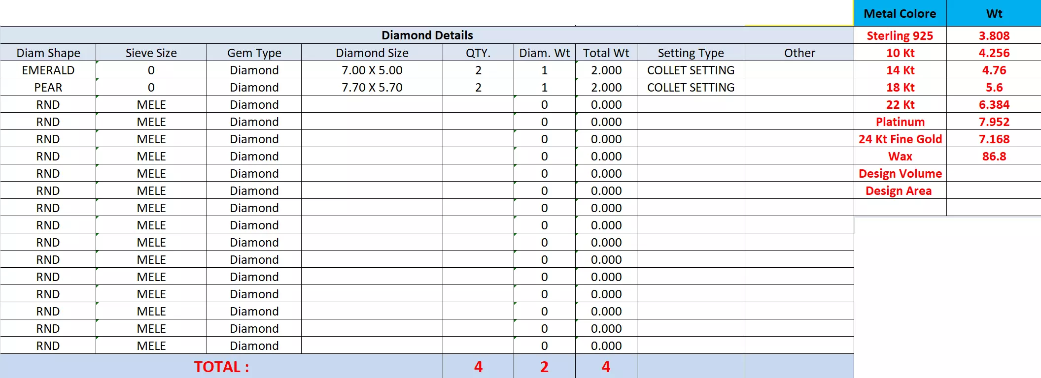 Emerald Pear Diamond Studs Earrings 3dm stl renders Animation 3D print model_13