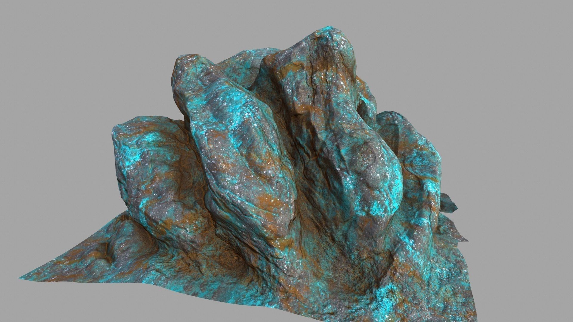 Rock Mount 3D model_5