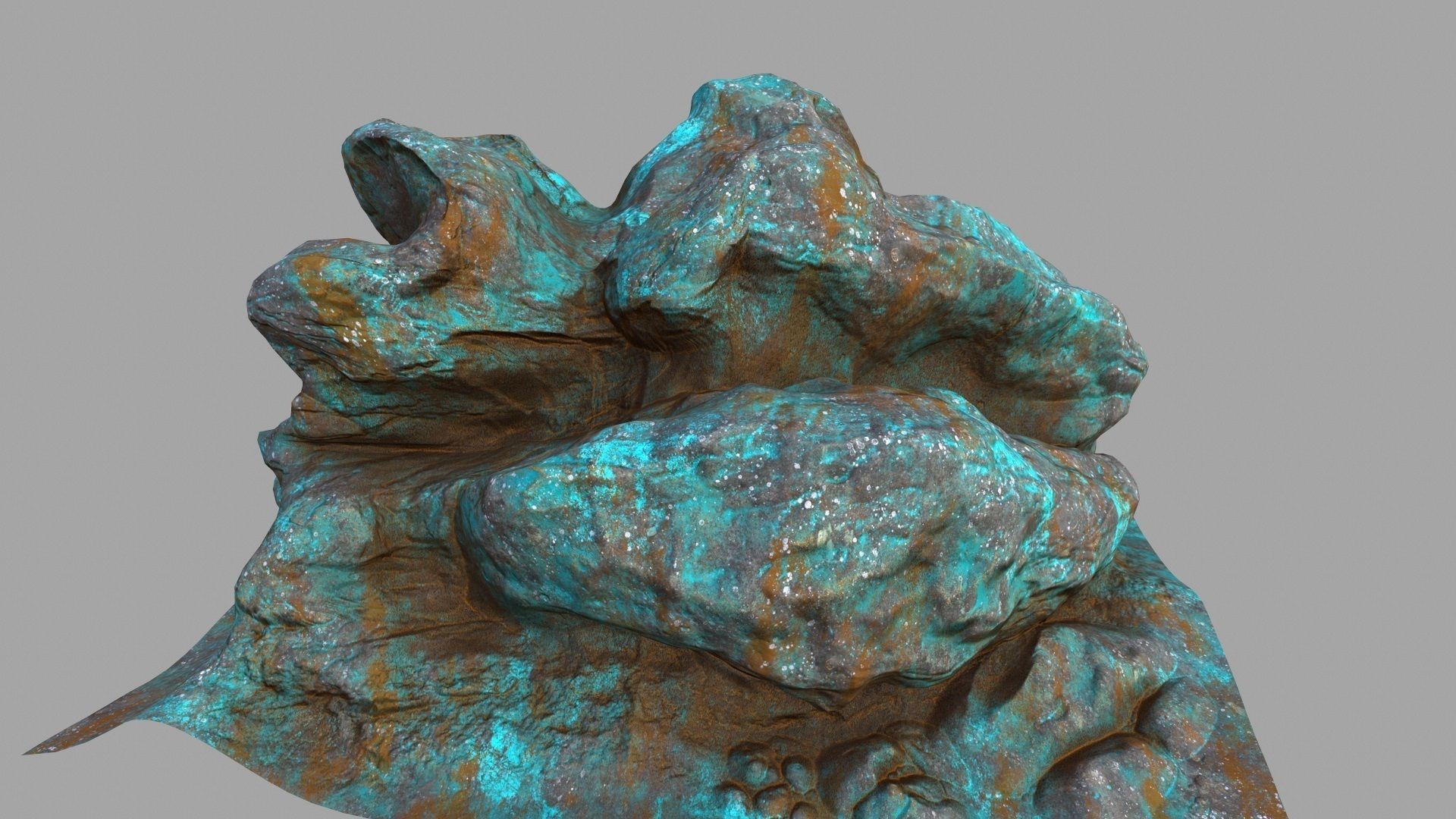 Rock Mount 3D model_6