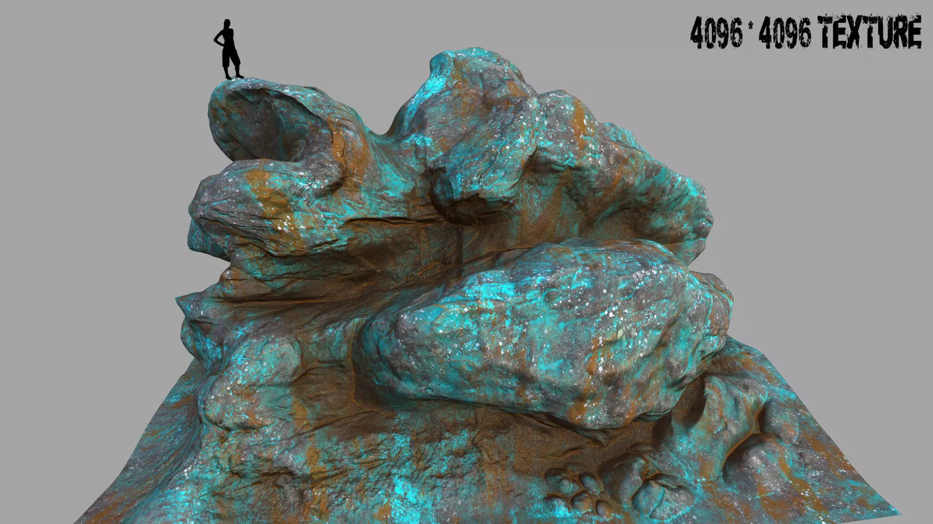 Rock Mount 3D model_0