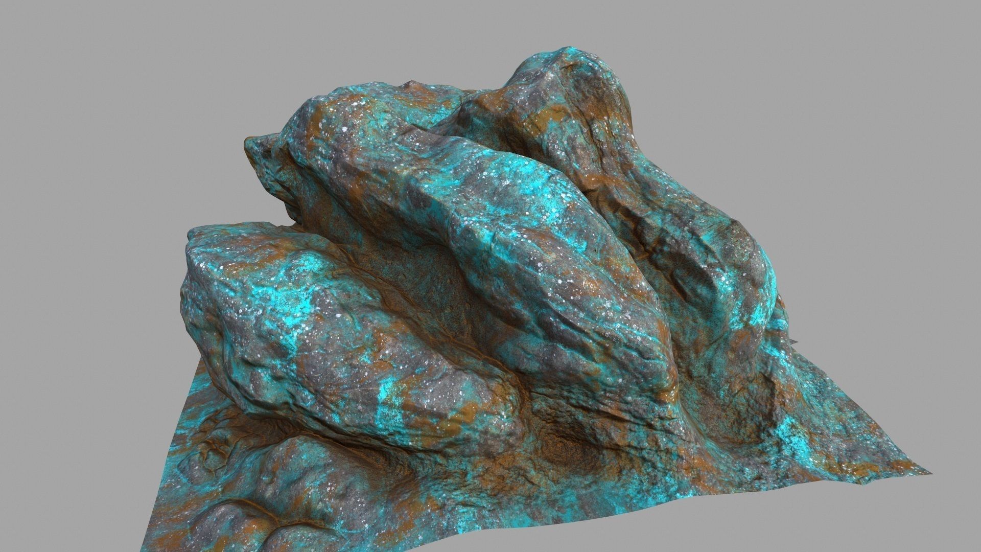 Rock Mount 3D model_8