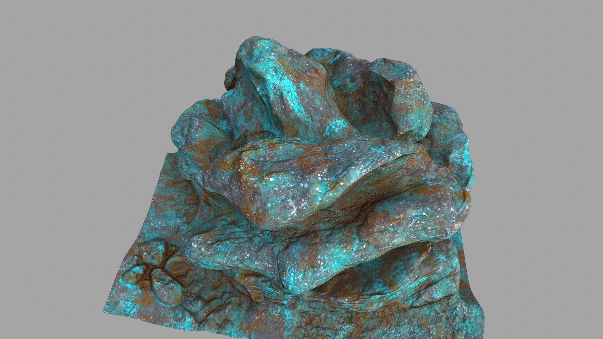Rock Mount 3D model_9