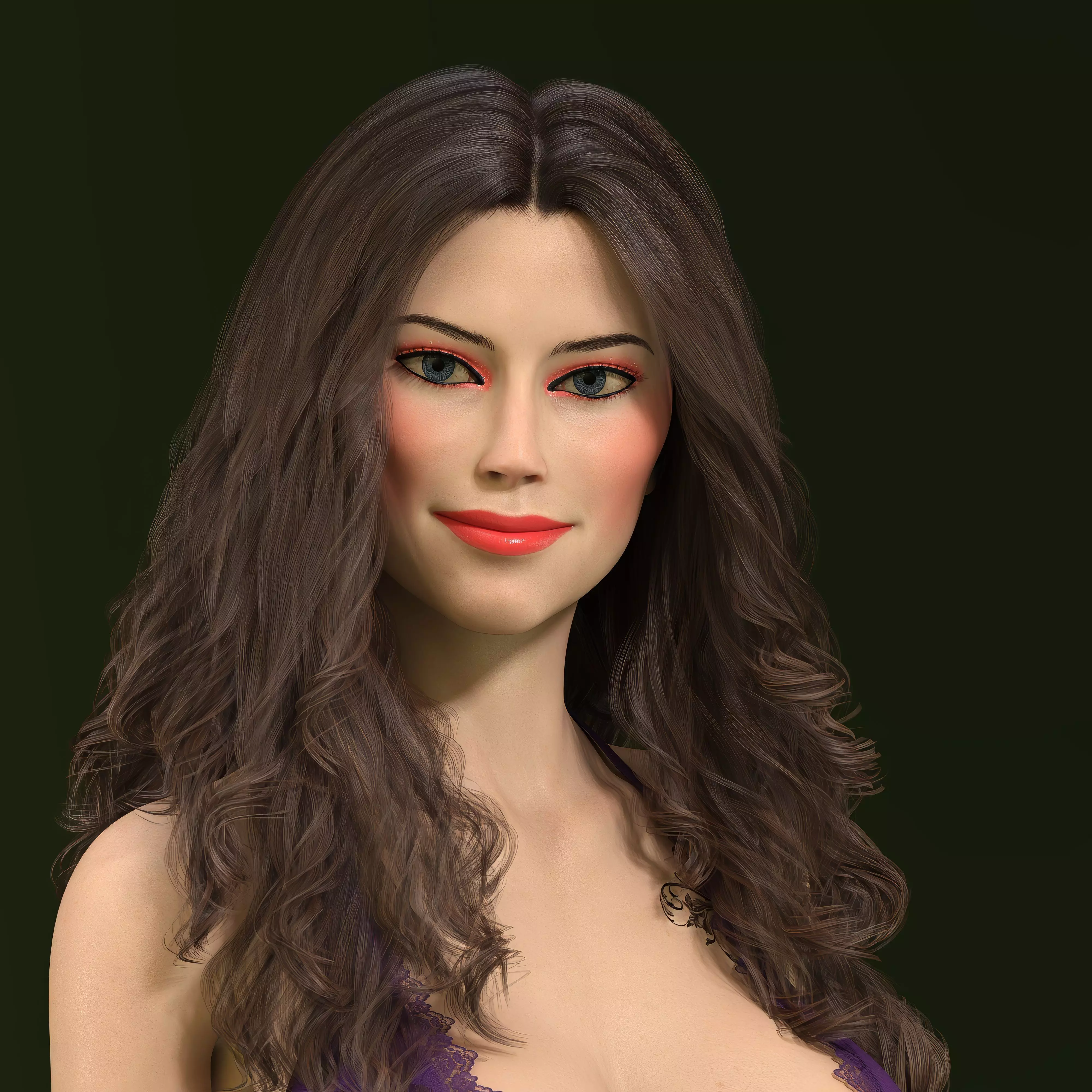 DD Cecelia for Genesis 8 and 8 1 Female 3D model_1