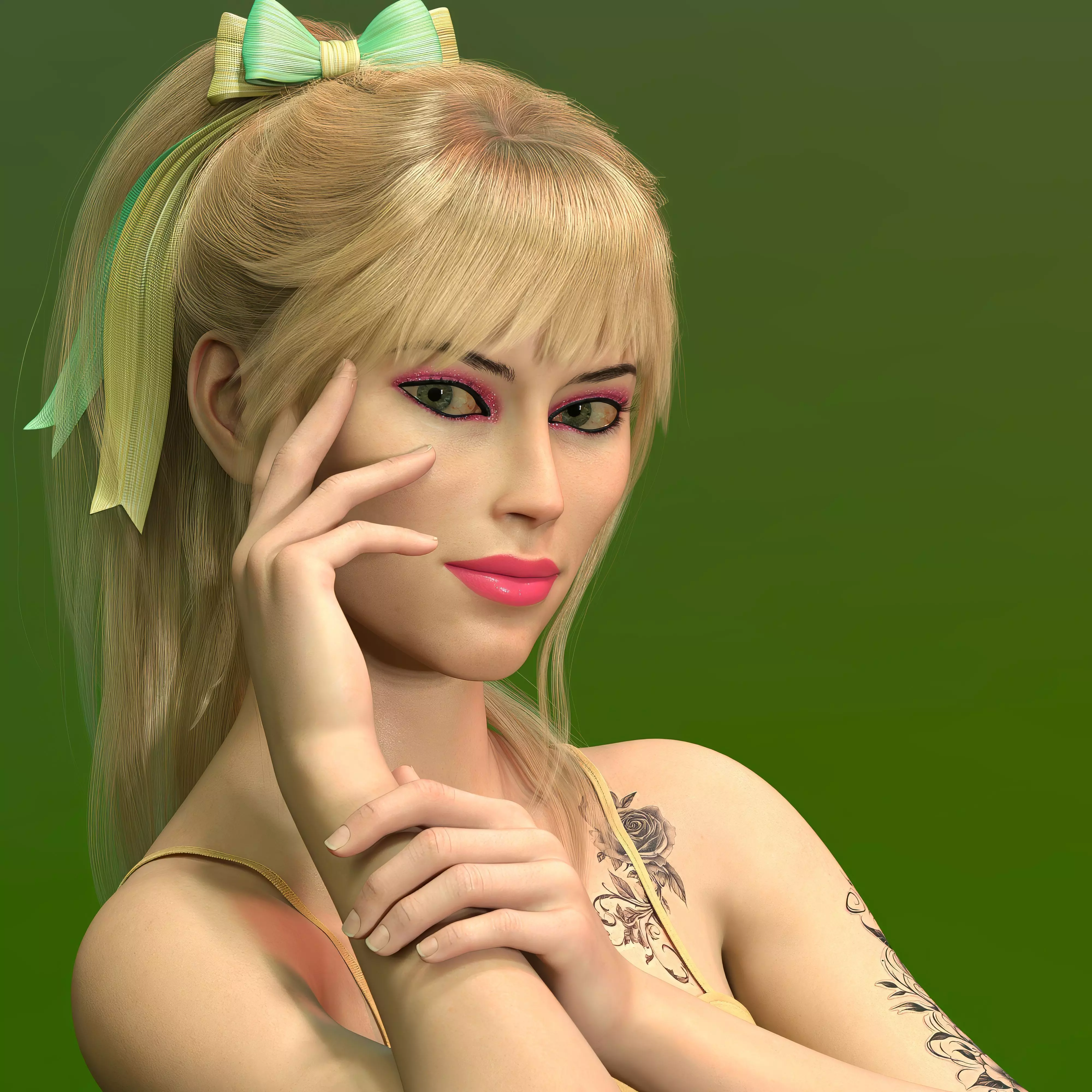 DD Cecelia for Genesis 8 and 8 1 Female 3D model_15