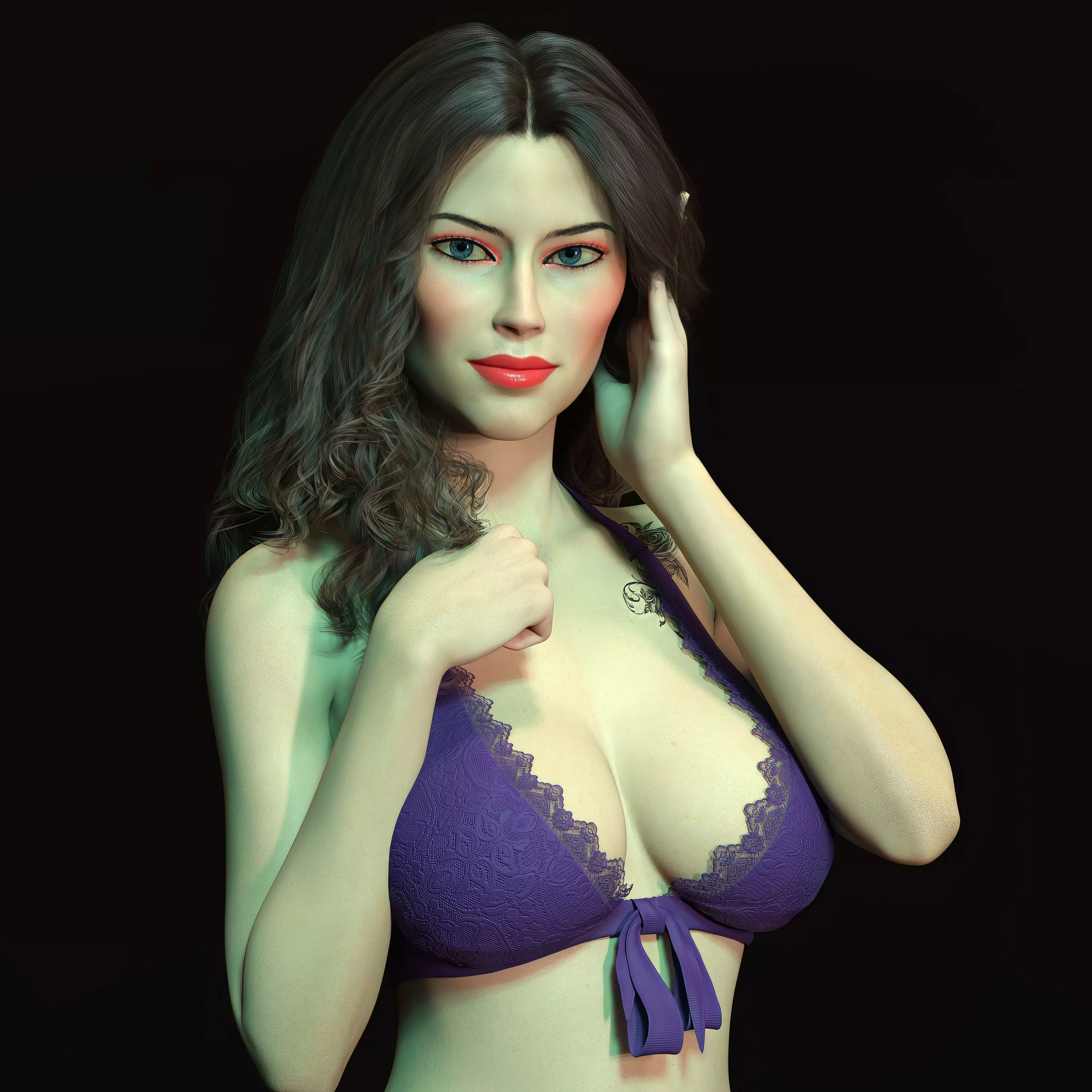 DD Cecelia for Genesis 8 and 8 1 Female 3D model_17