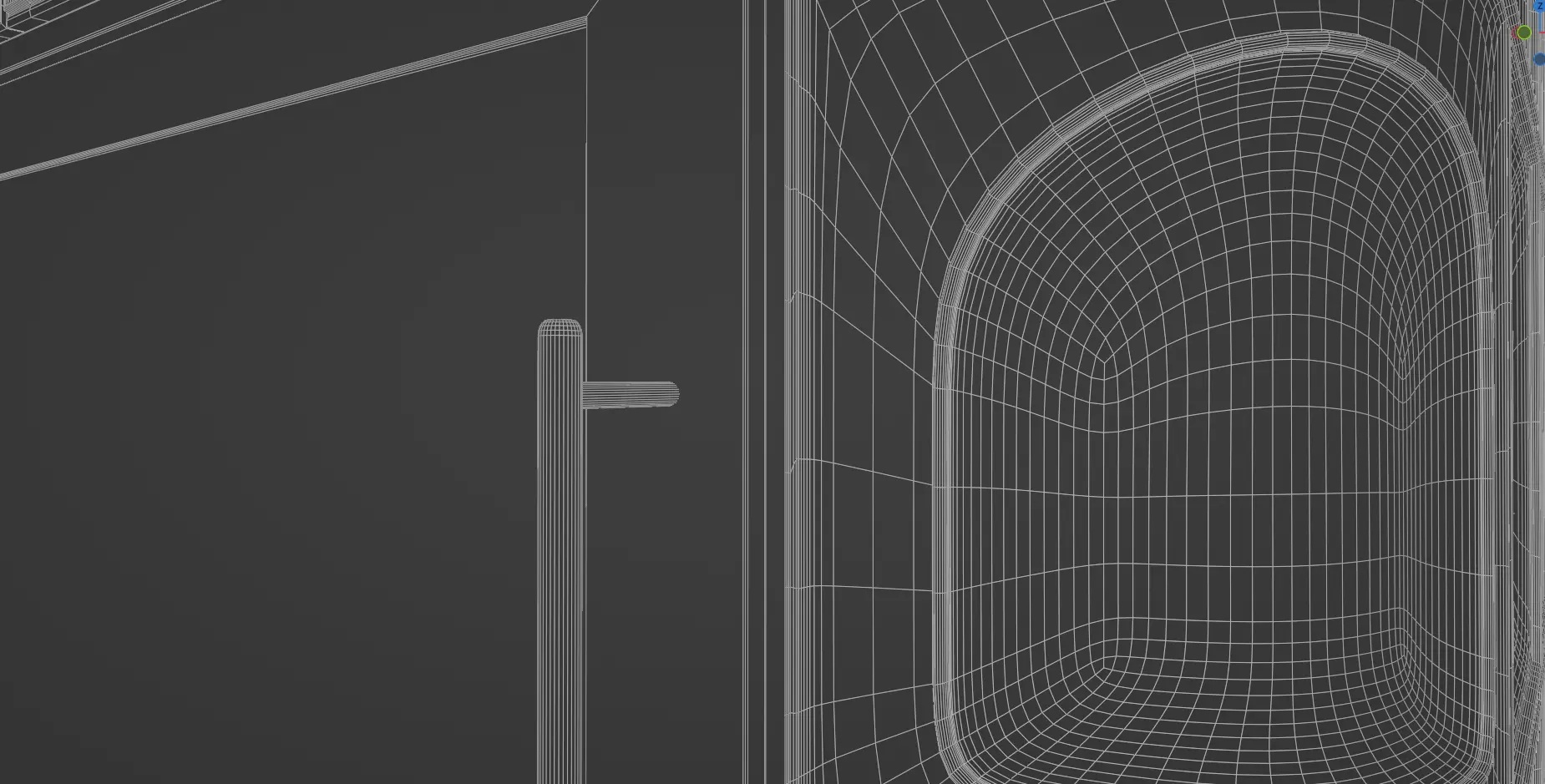 Tiled Fireplace 3D model_24