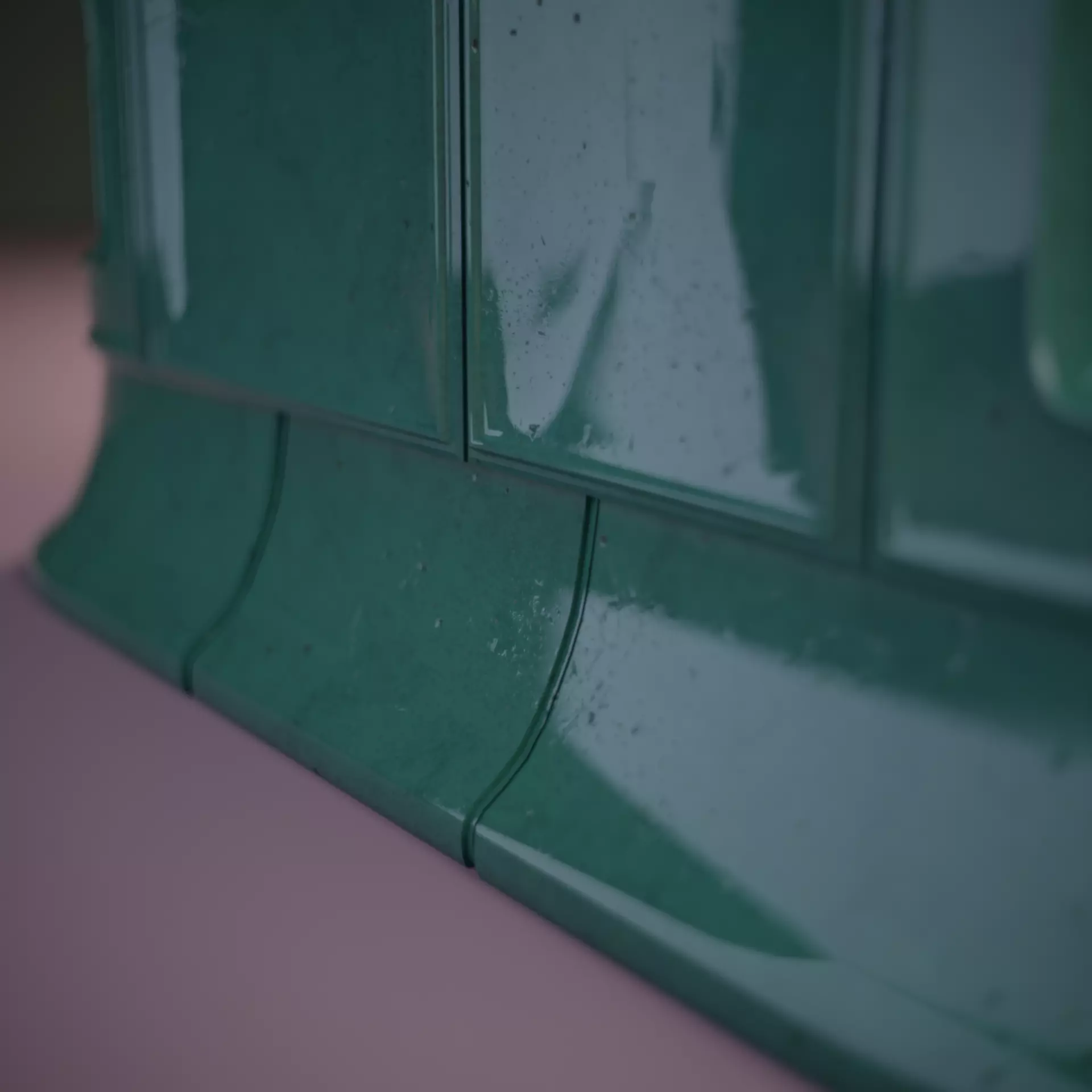 Tiled Fireplace 3D model_5