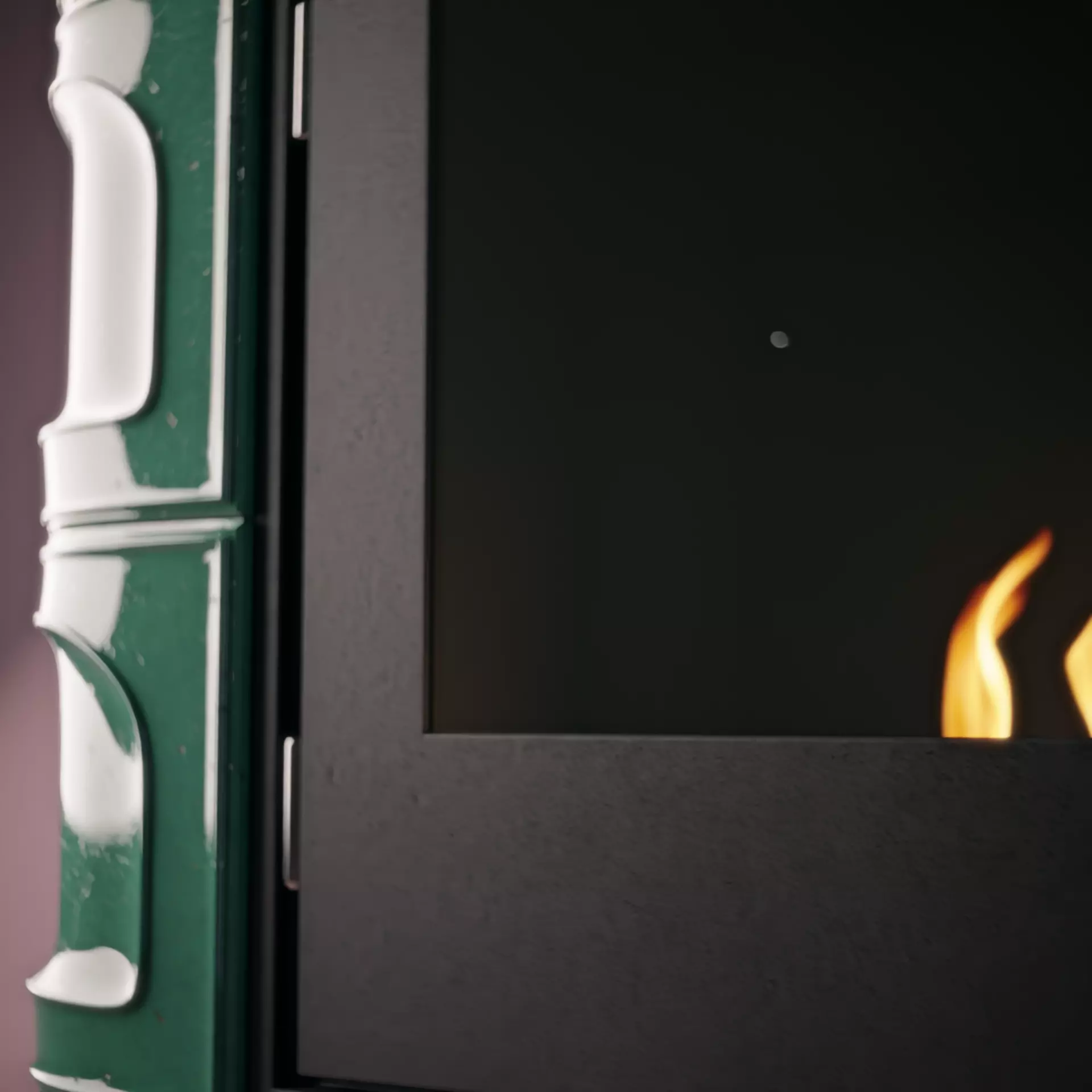 Tiled Fireplace 3D model_7