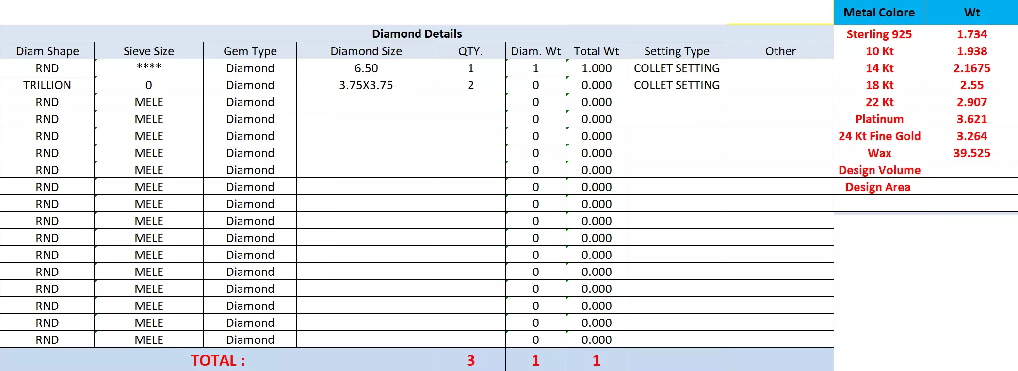 Round Trillion Trio Solitaire Ring 3dm stl renders 360 animation 3D print model_2