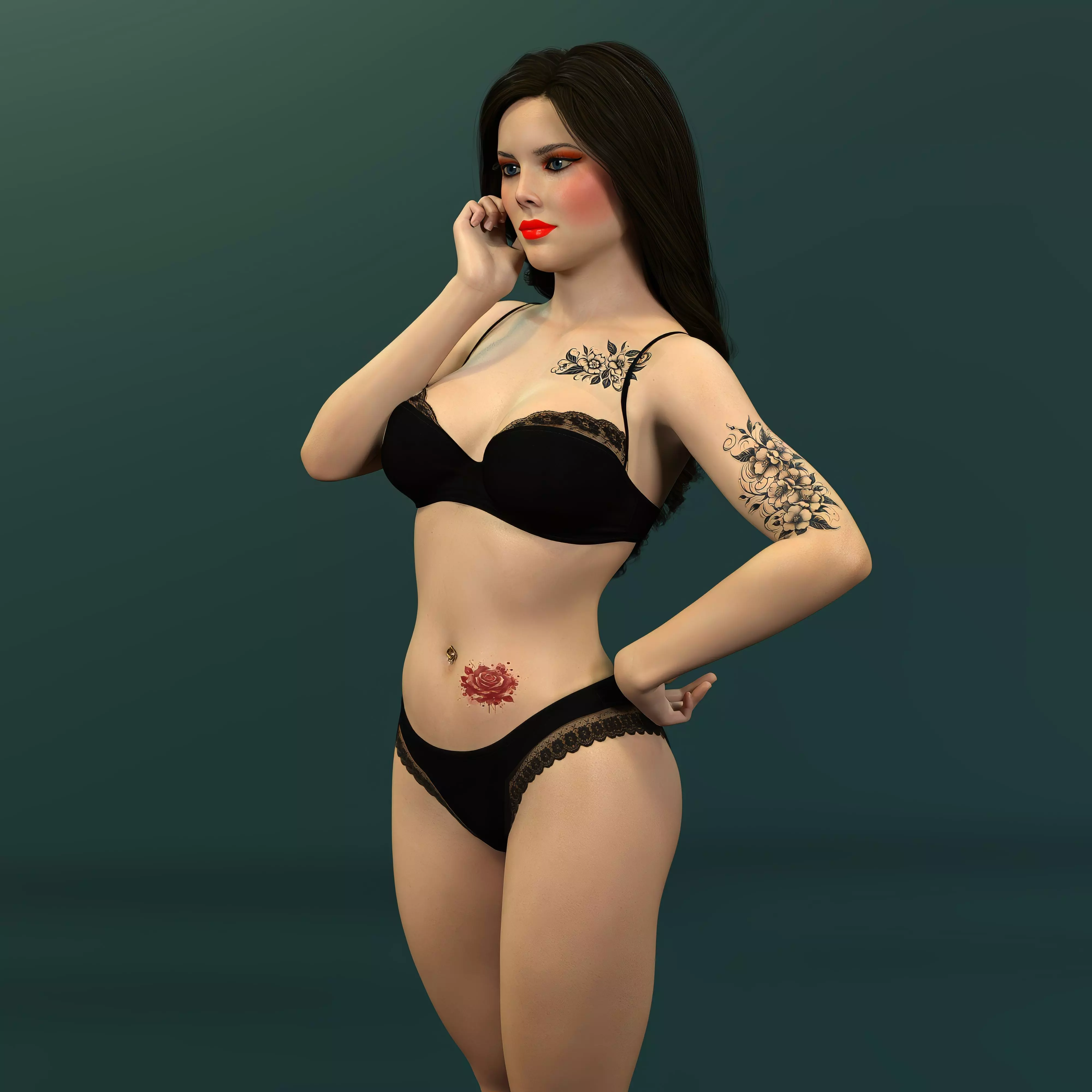 DD Kenna HD for Genesis 8 Female Character for Daz Studio 3D model_17