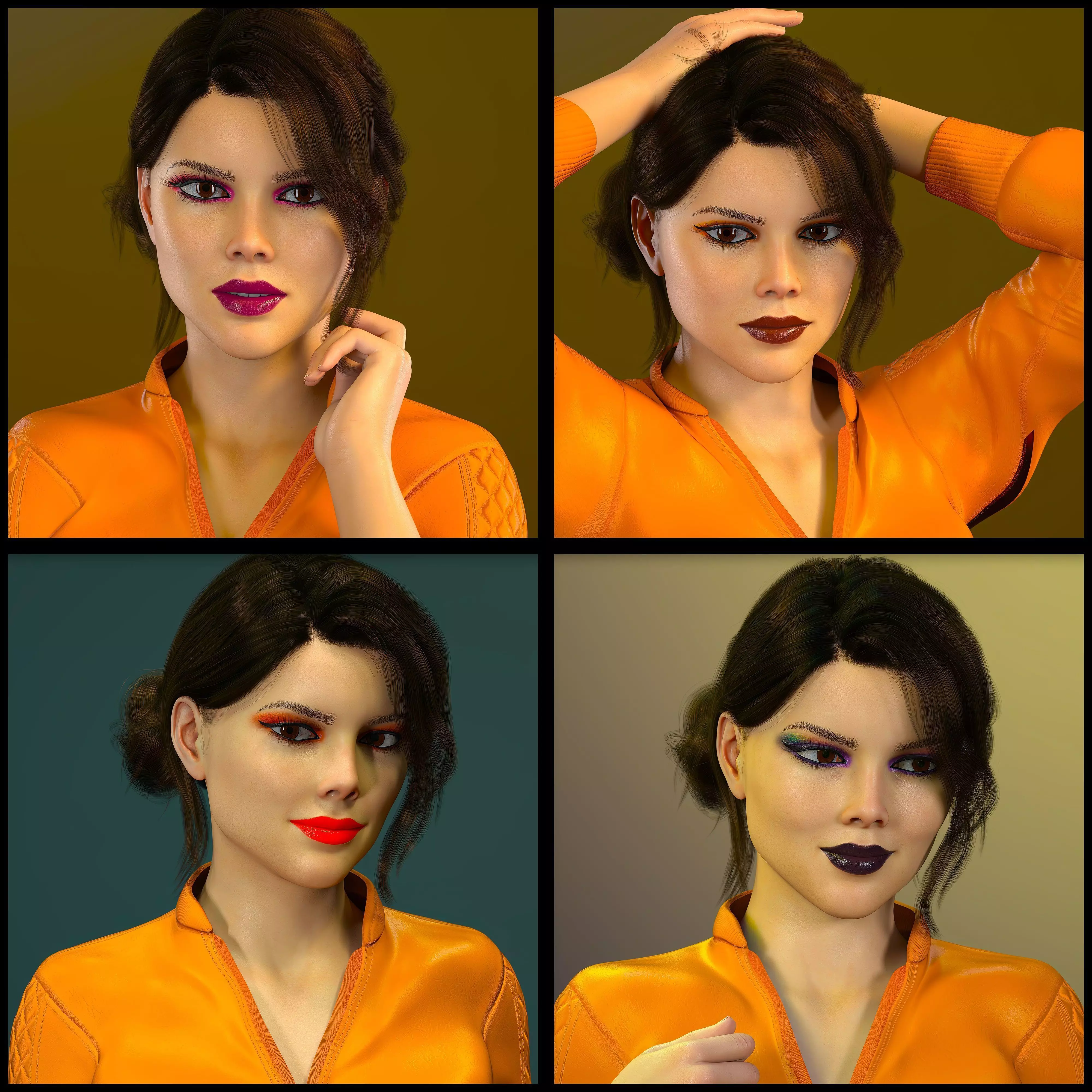 DD Kenna HD for Genesis 8 Female Character for Daz Studio 3D model_9