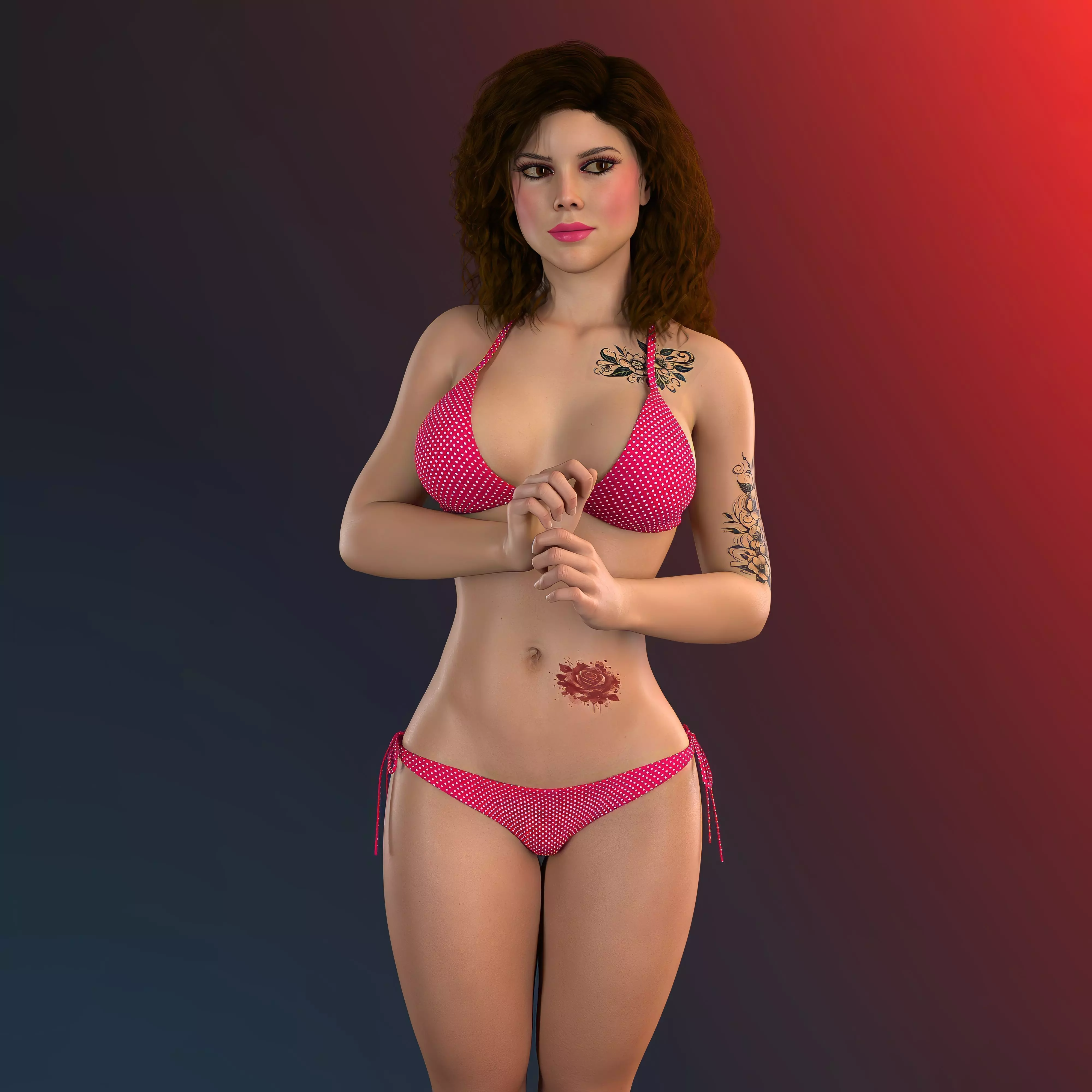 DD Kenna HD for Genesis 8 Female Character for Daz Studio 3D model_2