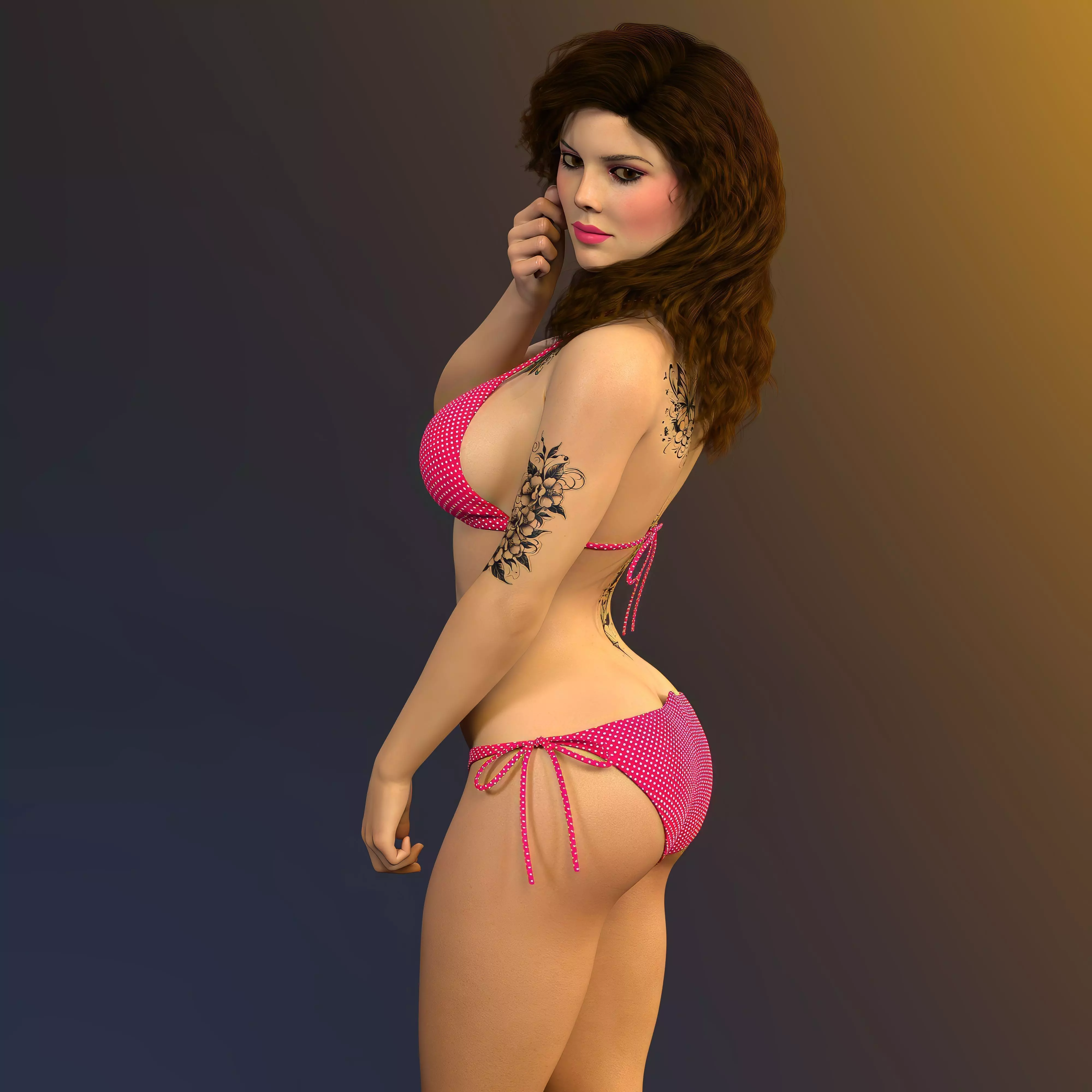 DD Kenna HD for Genesis 8 Female Character for Daz Studio 3D model_4