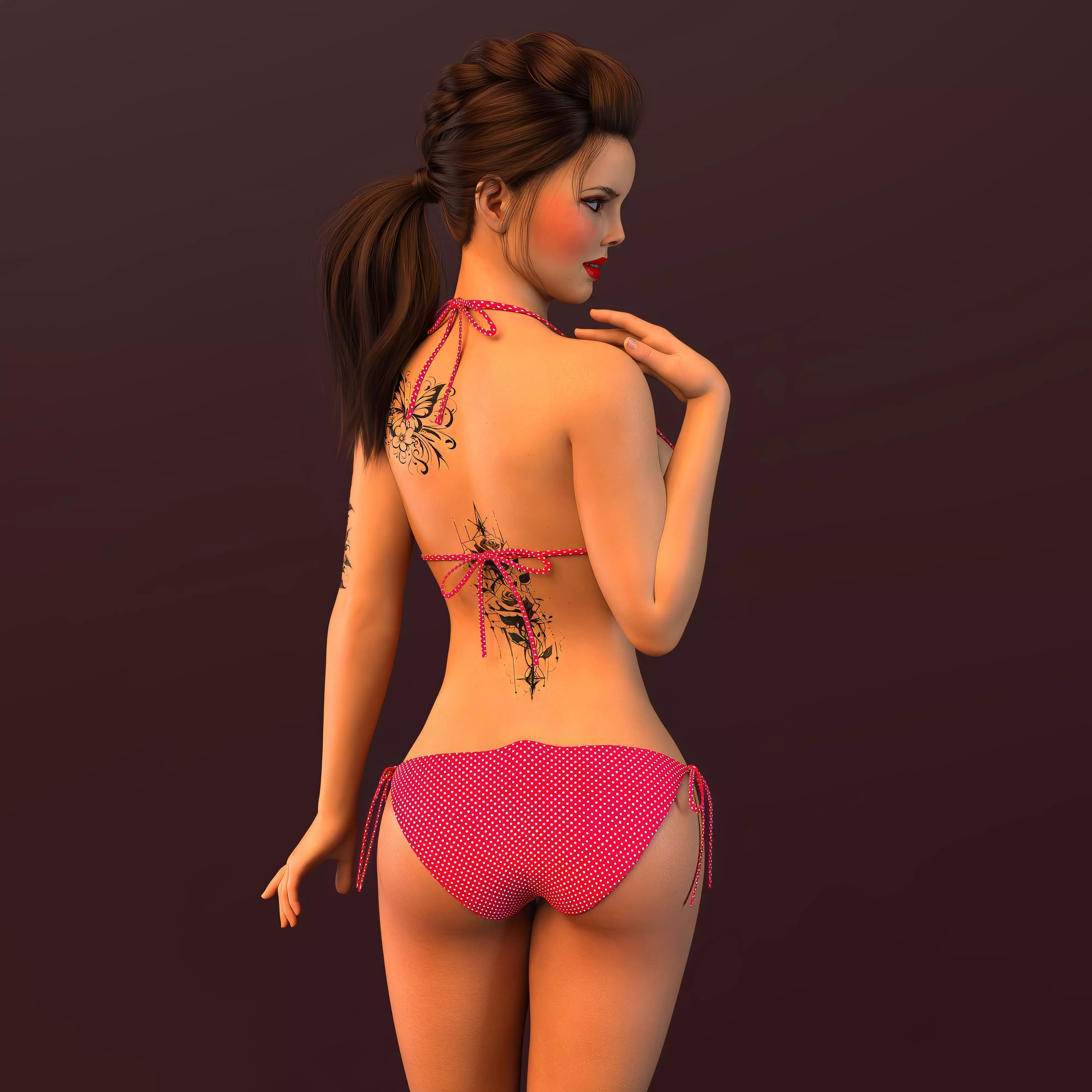 DD Kenna HD for Genesis 8 Female Character for Daz Studio 3D model_3