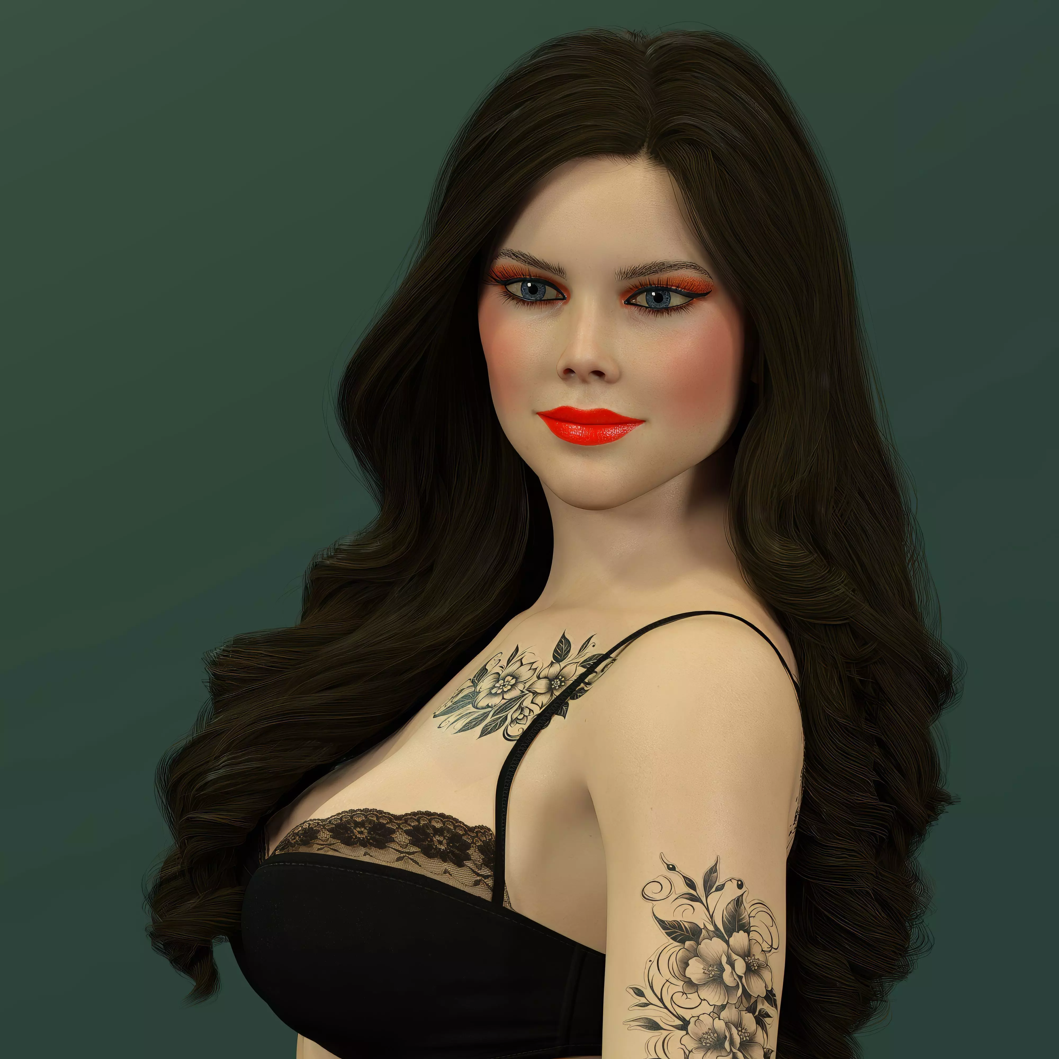 DD Kenna HD for Genesis 8 Female Character for Daz Studio 3D model_18