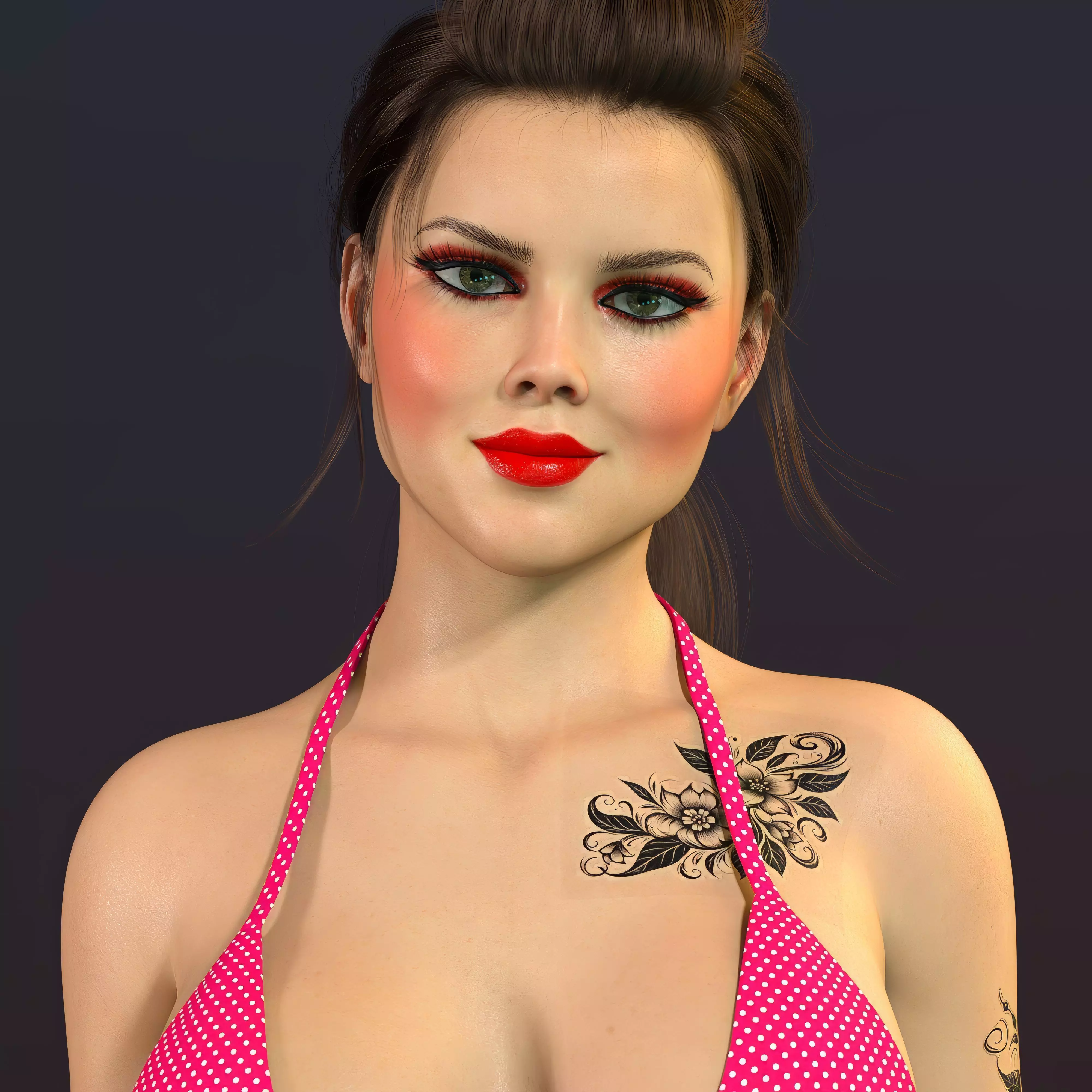 DD Kenna HD for Genesis 8 Female Character for Daz Studio 3D model_1