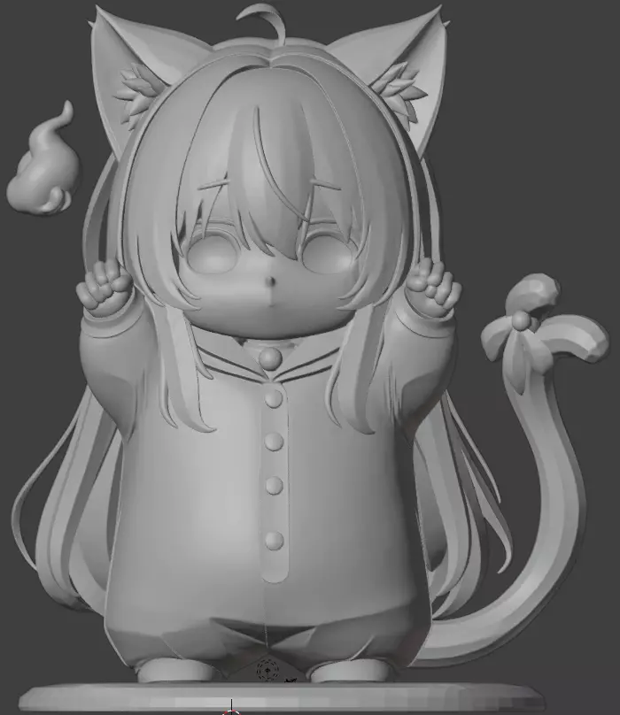 Phantom kidcat 3D print model