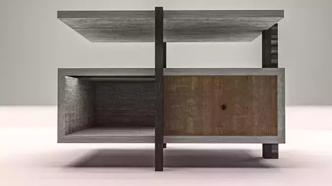 Modern Nightstand 3D model
