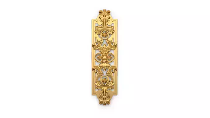 carved classic decorative ornament cnc 3d printing stl 53