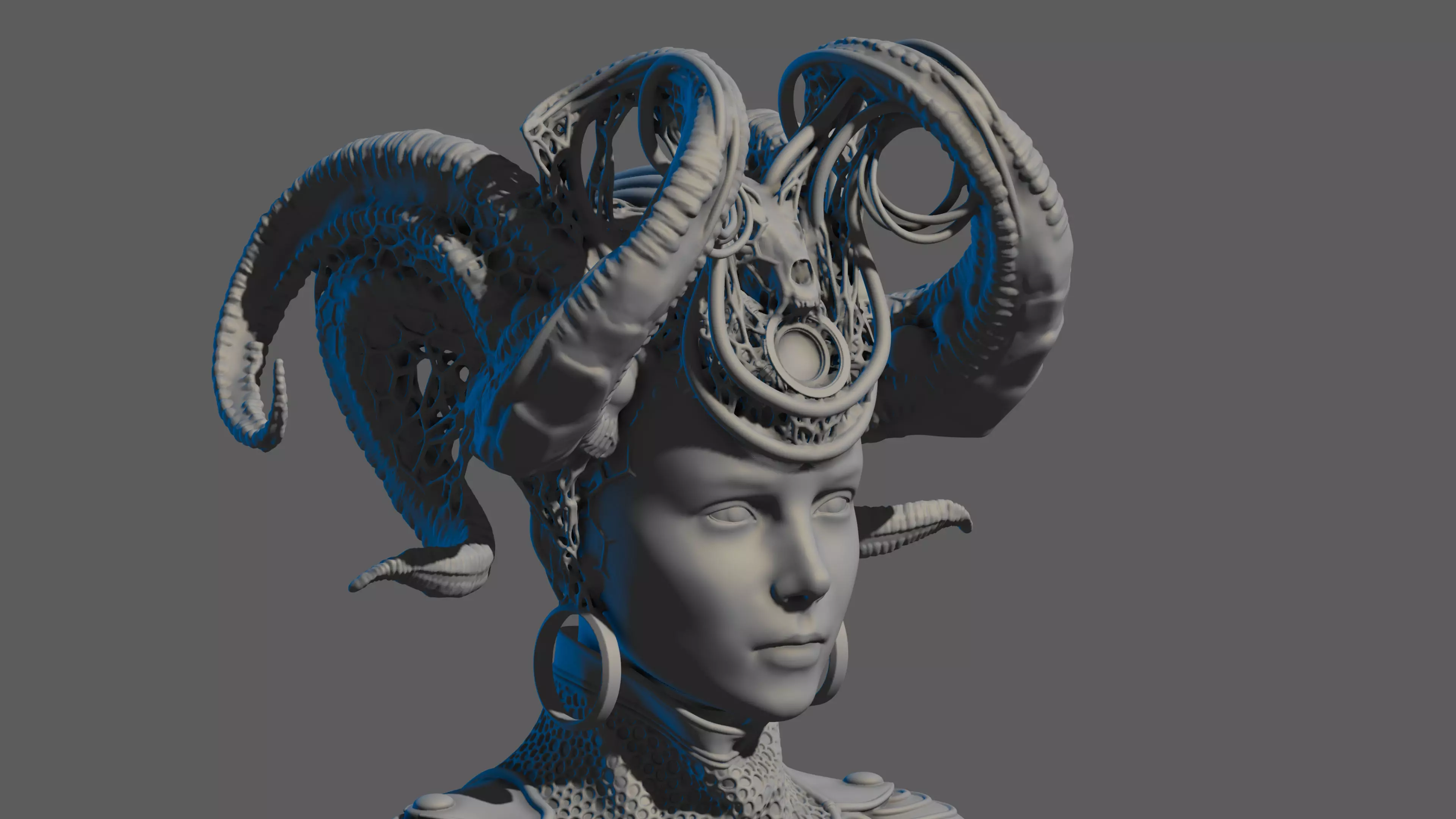 Sentient 6 3D print model_9