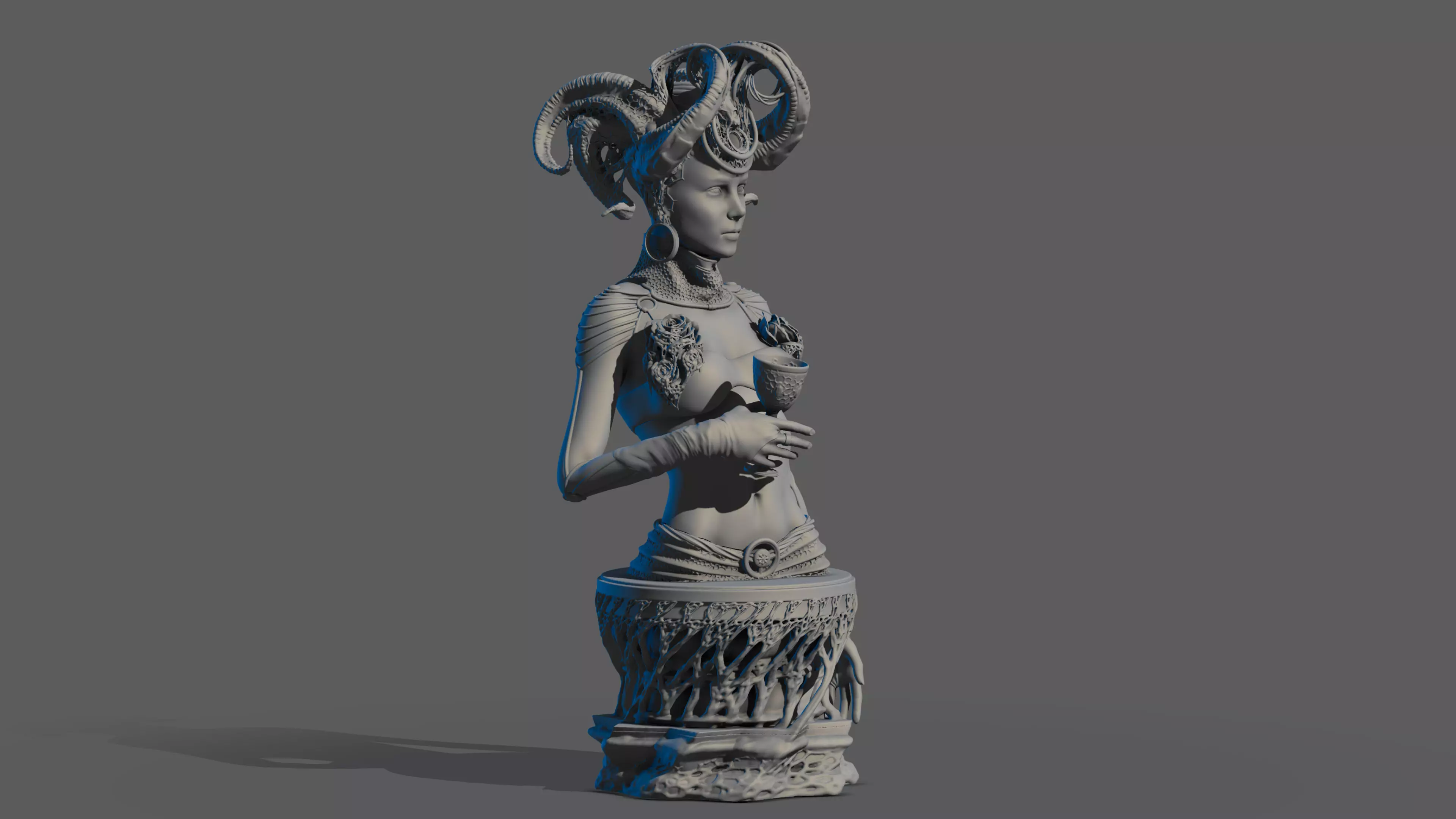 Sentient 6 3D print model_4