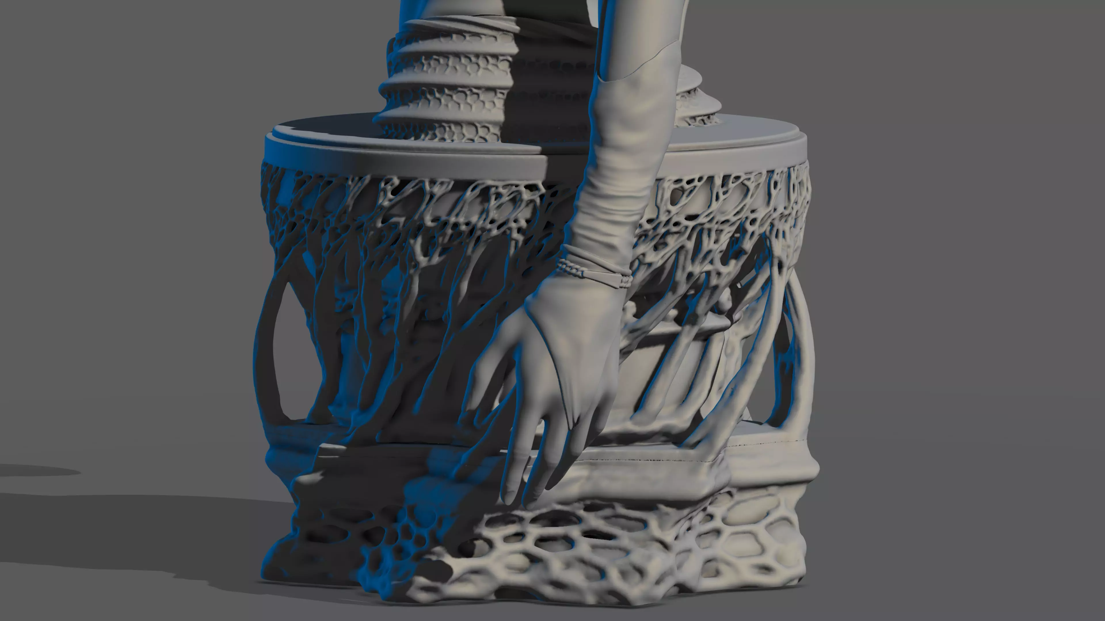 Sentient 6 3D print model_12