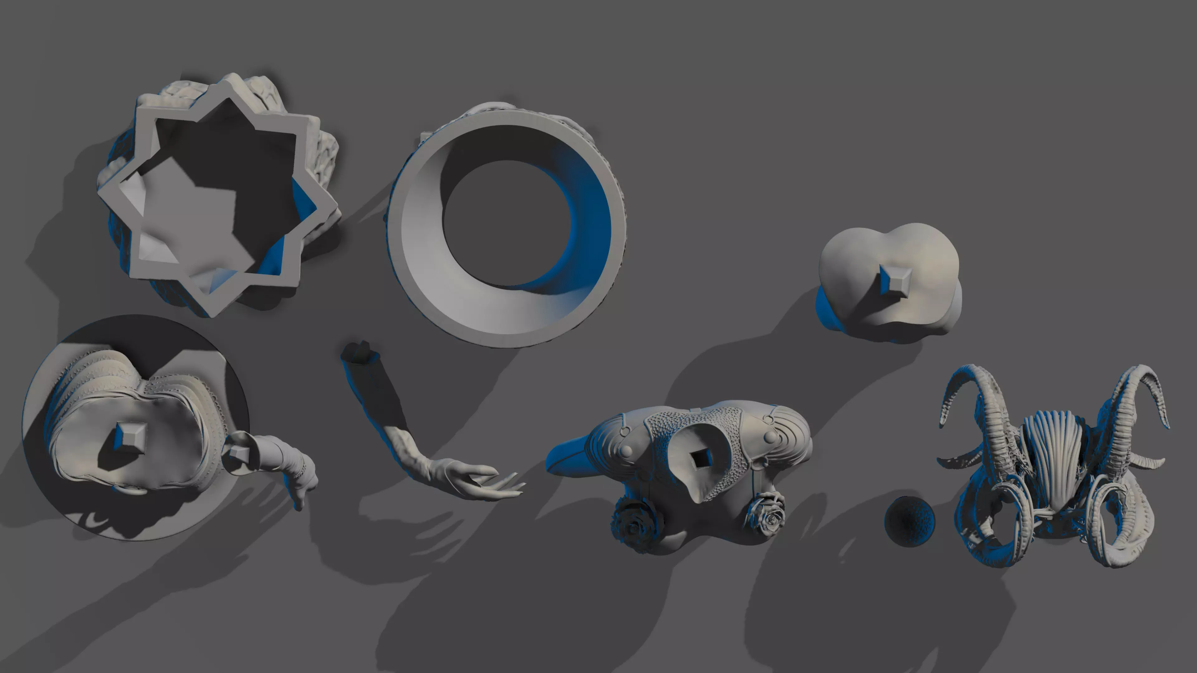 Sentient 6 3D print model_15