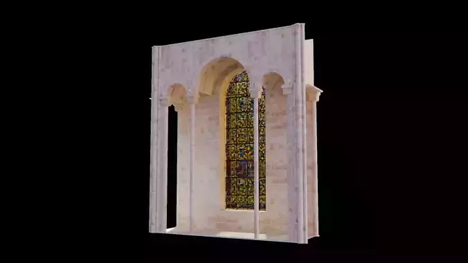 Cathedral Romanesque Nave TOP - ONLY 