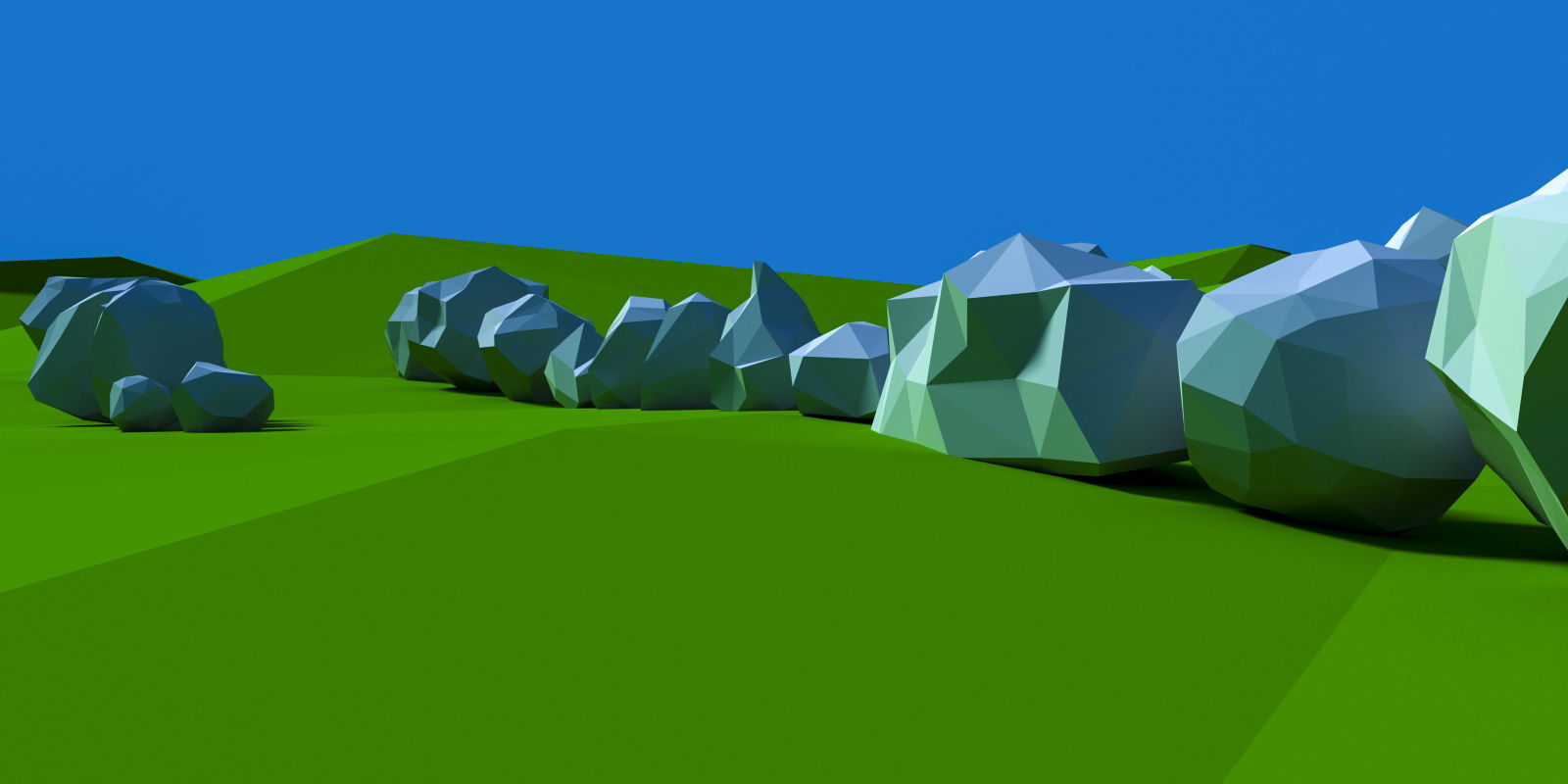 Low Poly Rocks Pack Low-poly 3D model_2