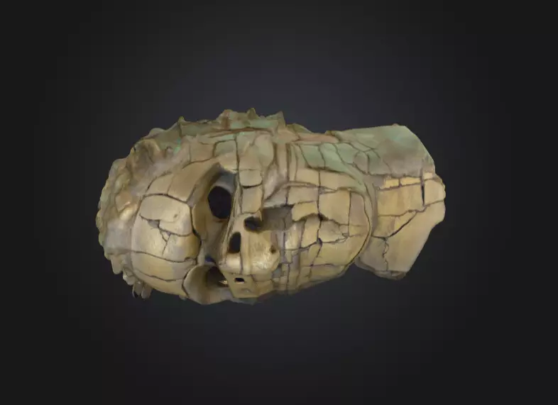 Echoes of Antiquity Head Low-poly 3D model_1
