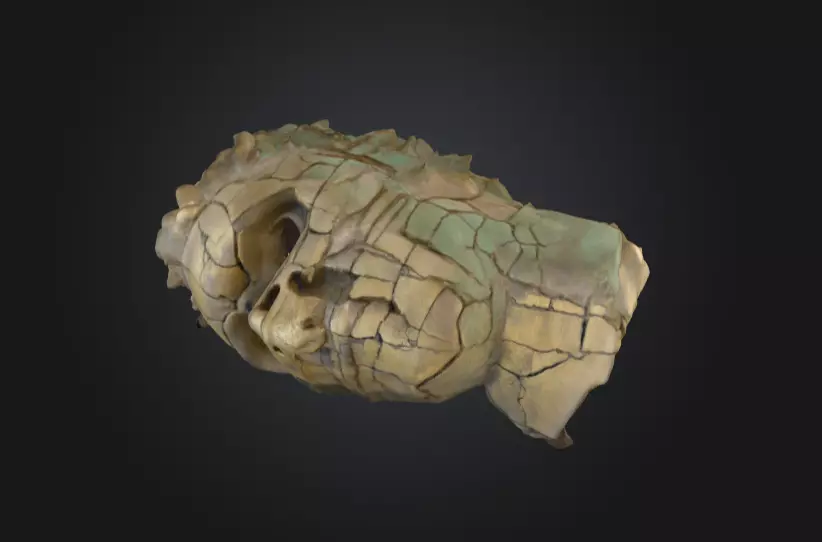 Echoes of Antiquity Head Low-poly 3D model_0
