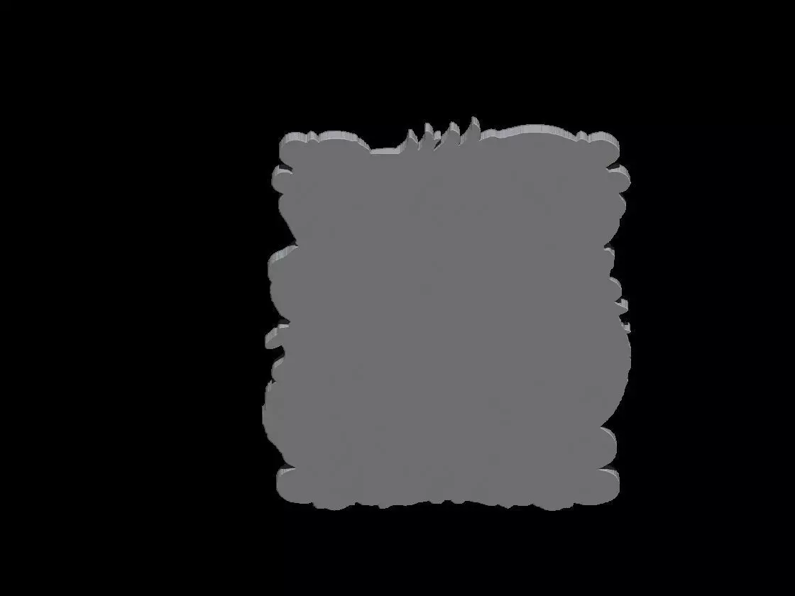 Hydra Dragon Sculpture Mythical Relief Art 3D print model_5