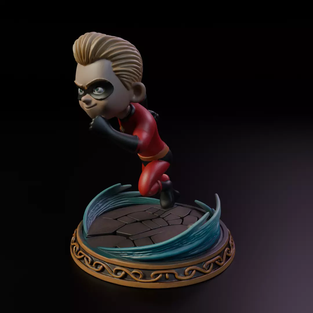 Dash Parr 3D print model_9