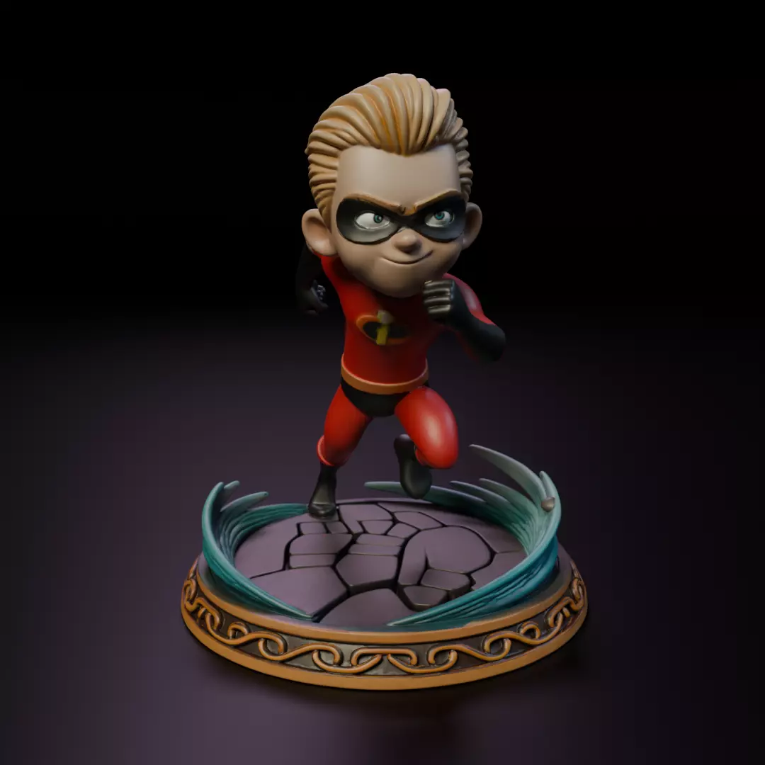 Dash Parr 3D print model_15