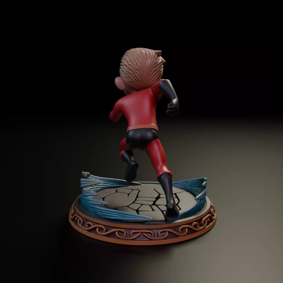 Dash Parr 3D print model_5