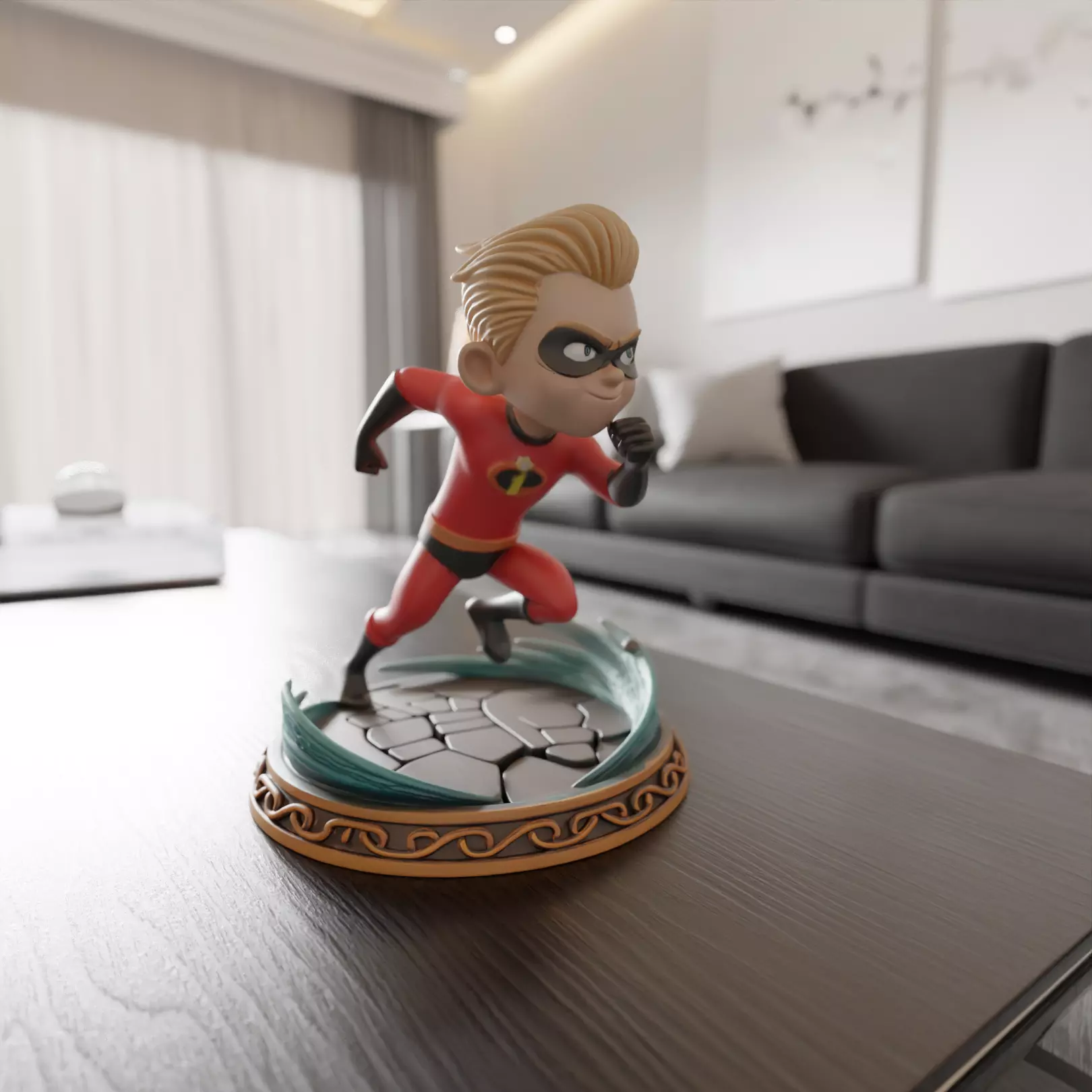 Dash Parr 3D print model_0