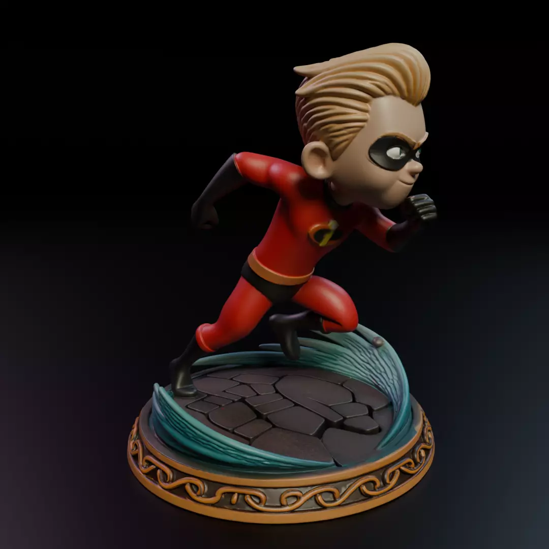 Dash Parr 3D print model_11