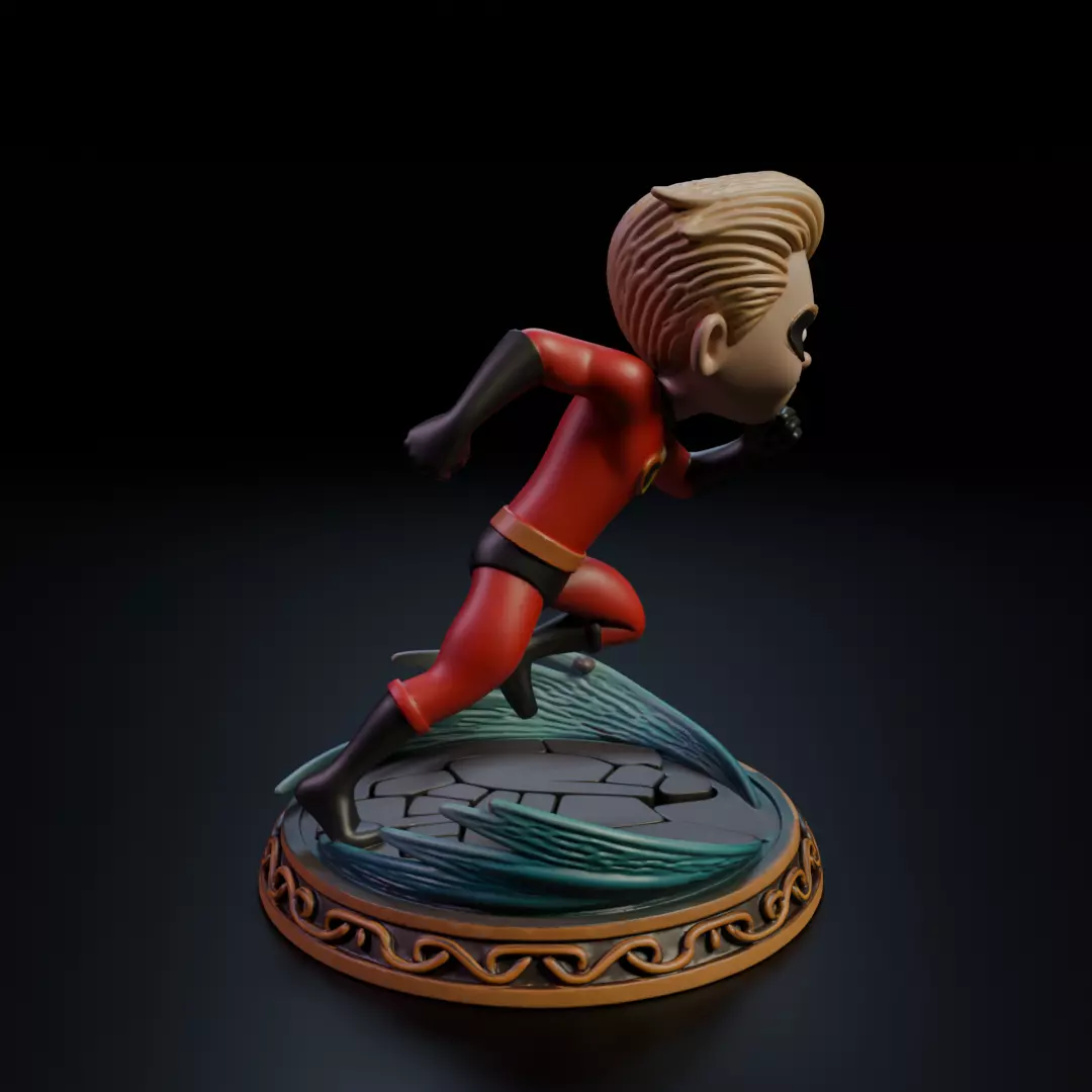 Dash Parr 3D print model_1